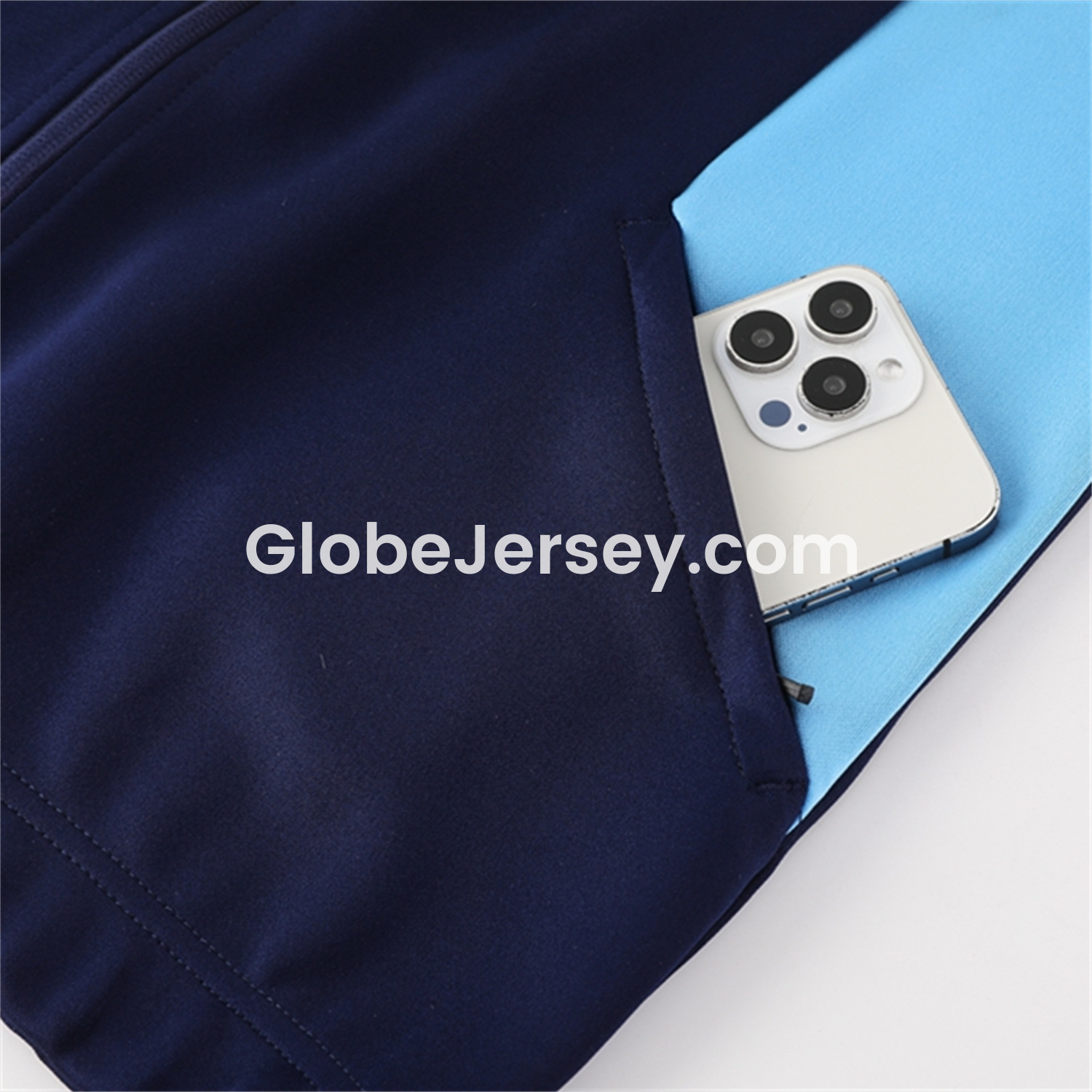 GlobeJersey-Marseille 25-26 Jacket Training Tracksuit - Deep Blue Jackets & Pants