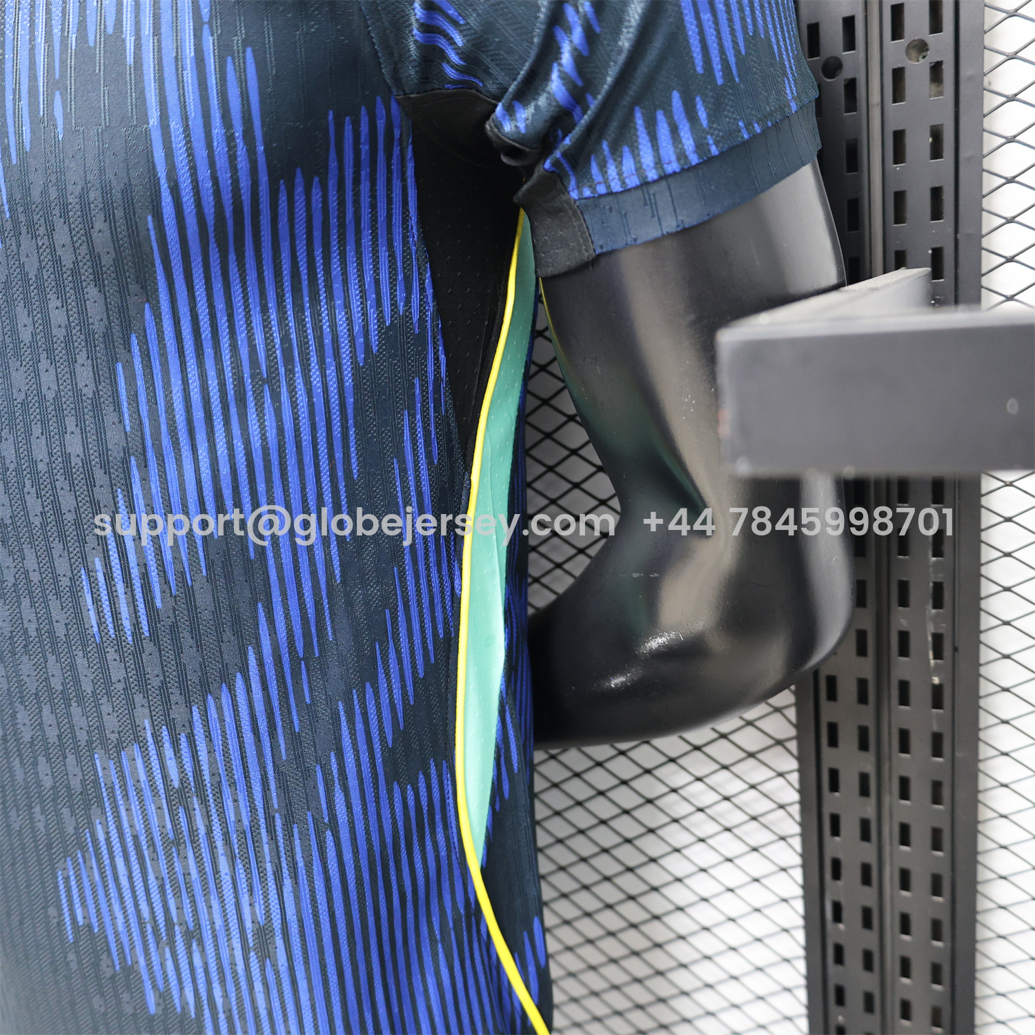 GlobeJersey-Brazil 2026 Away Blue Jersey - Player Version