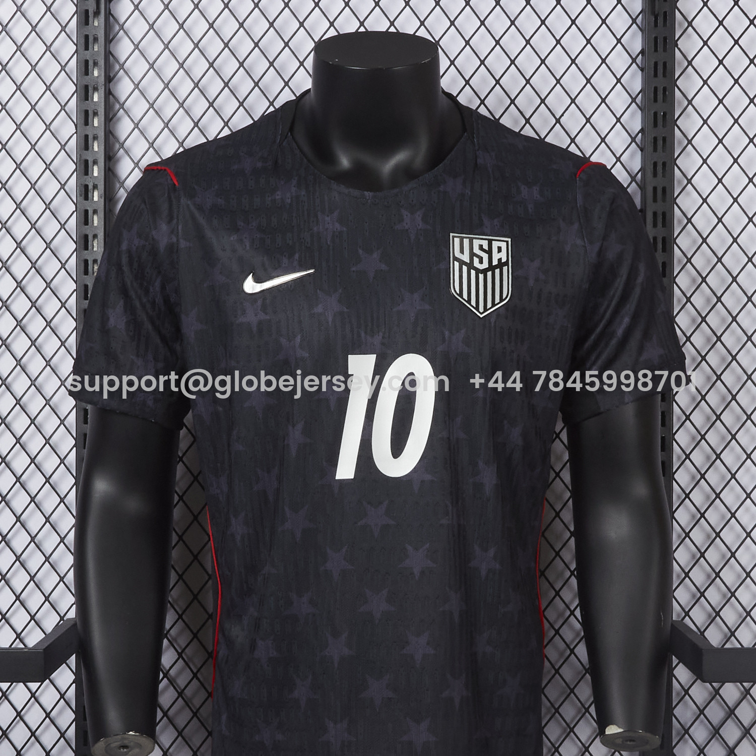 GlobeJersey-United States USA 2026 Away Jersey - Player Version