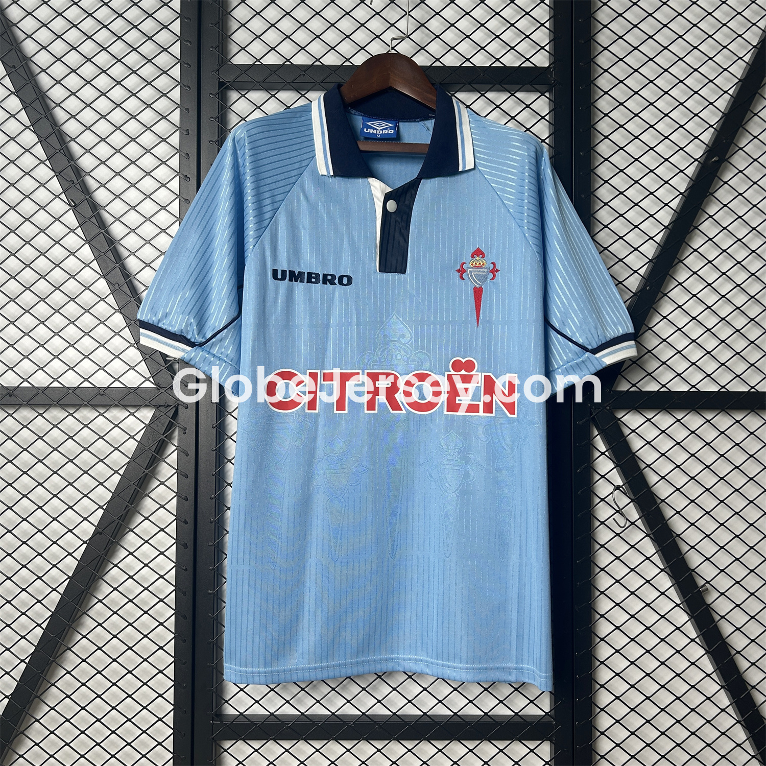 GlobeJersey-Retro Celta Vigo 1997-99 Home Jersey