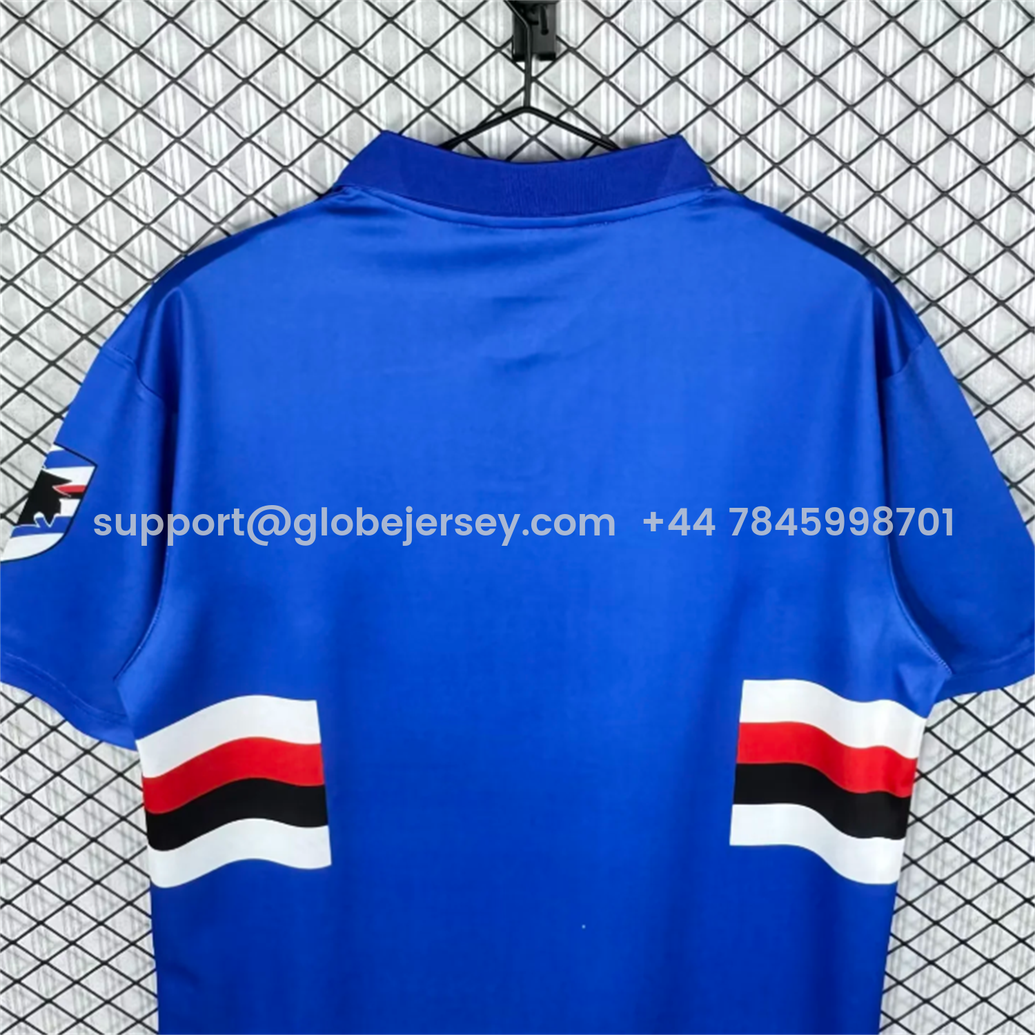 GlobeJersey-Retro Sampdoria 1993-94 Home Jersey
