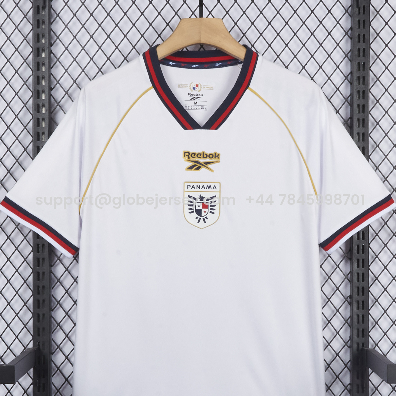 GlobeJersey-Panama 2026 Third White Jersey - Fans Version