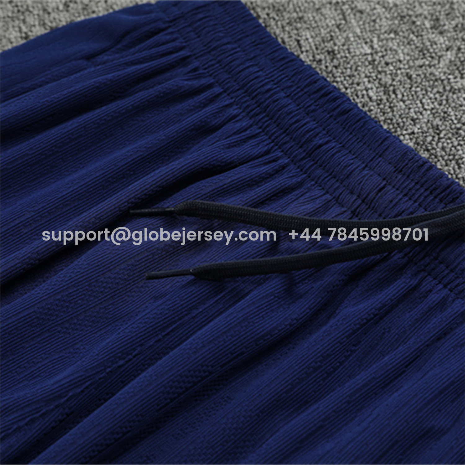 GlobeJersey-Barcelona 25-26 Long Sleeve Training Set - Red Blue Line Top & Blue Pants