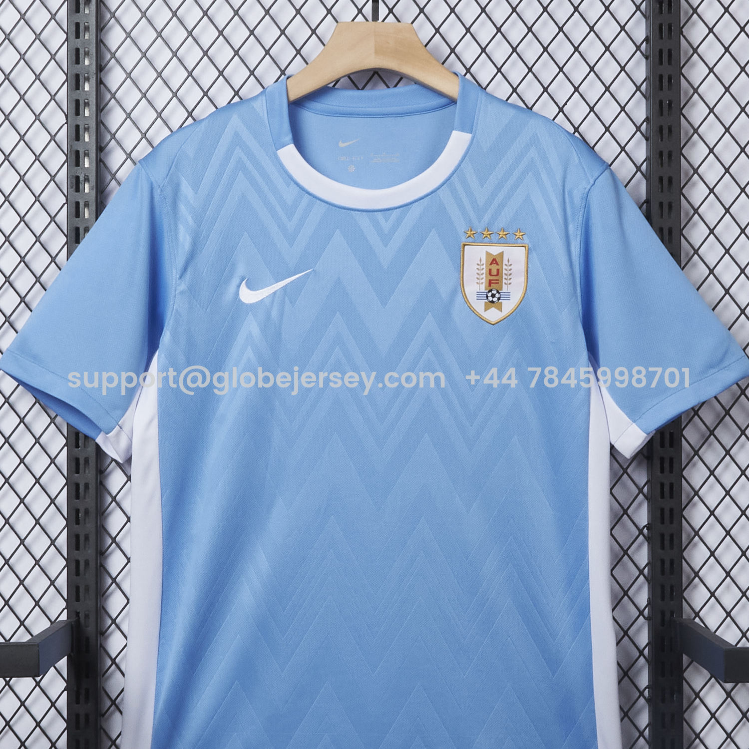 GlobeJersey-Uruguay 25-26 Home Jersey - Fans Version