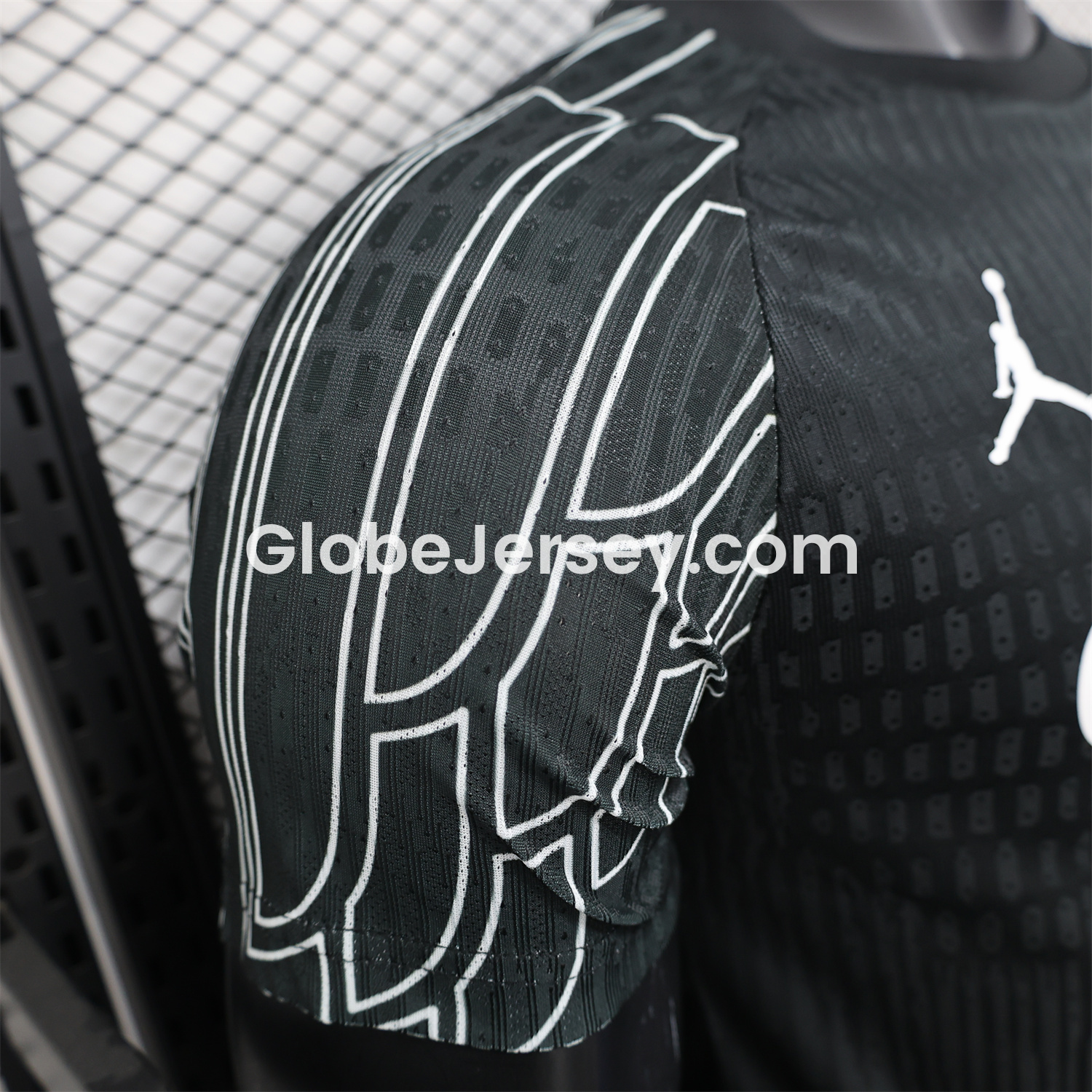 GlobeJersey-Paris Saint-Germain PSG 25-26 JD Black Special Jersey - Player Version