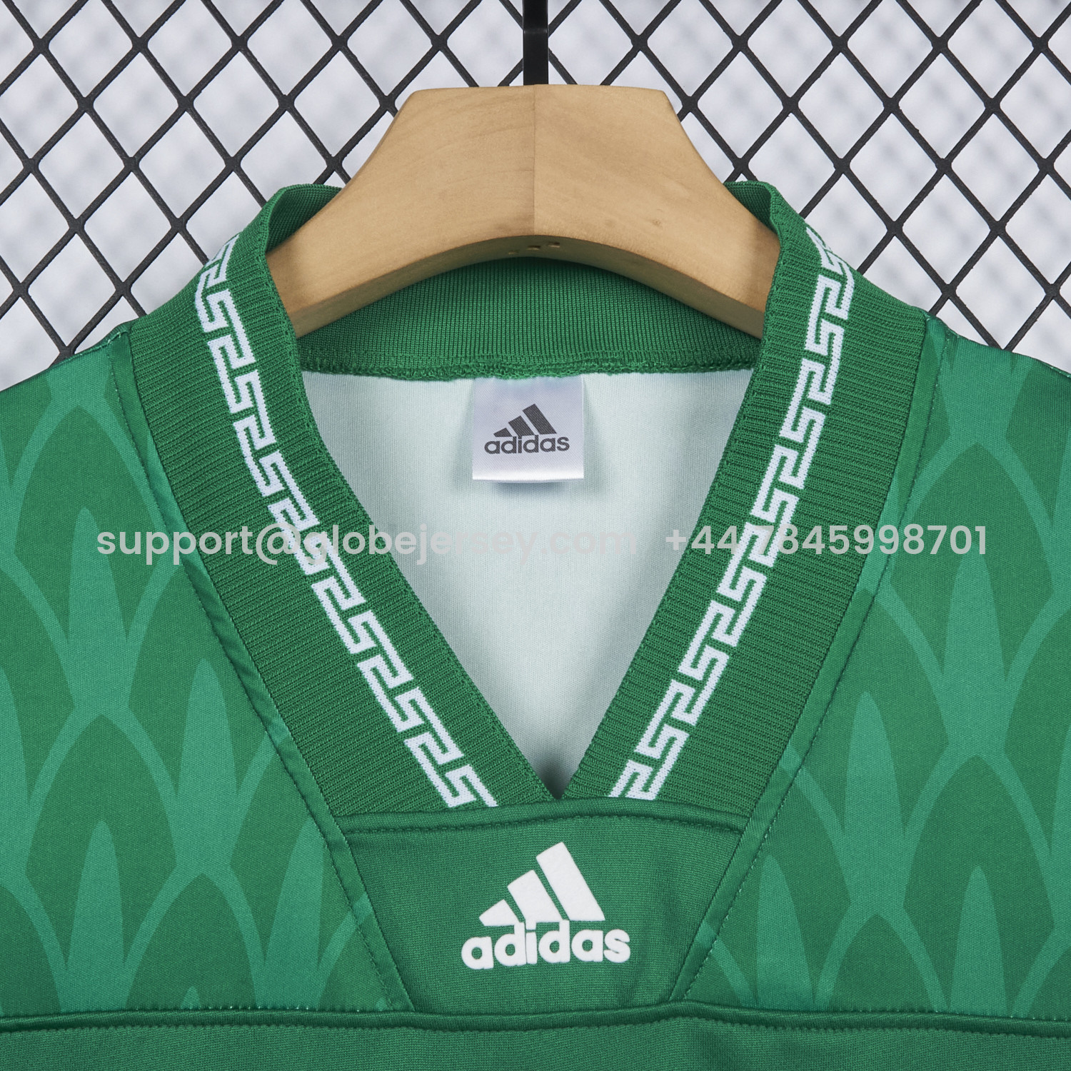 GlobeJersey-Mexico 2026 Retro Style Green Jersey - Fans Version