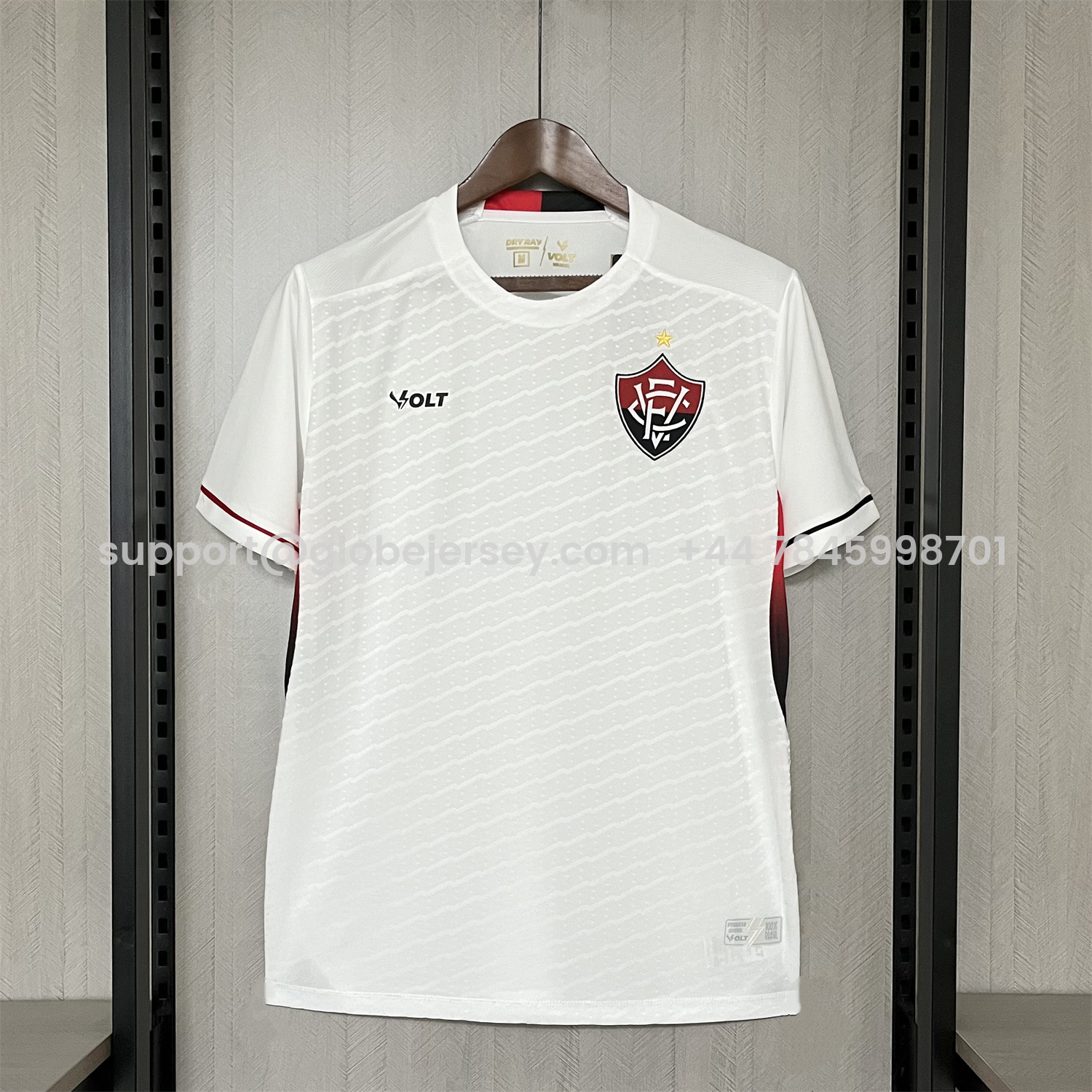 GlobeJersey-Esporte Clube Vitória 25-26 Away Jersey - Fans Version