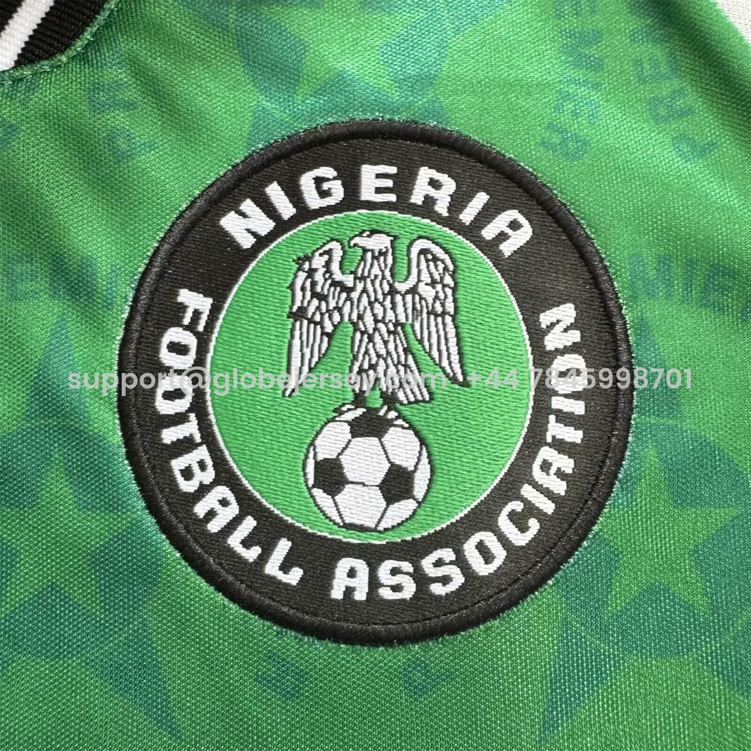 GlobeJersey-Retro Nigeria 1994-95 Home Kids Kit