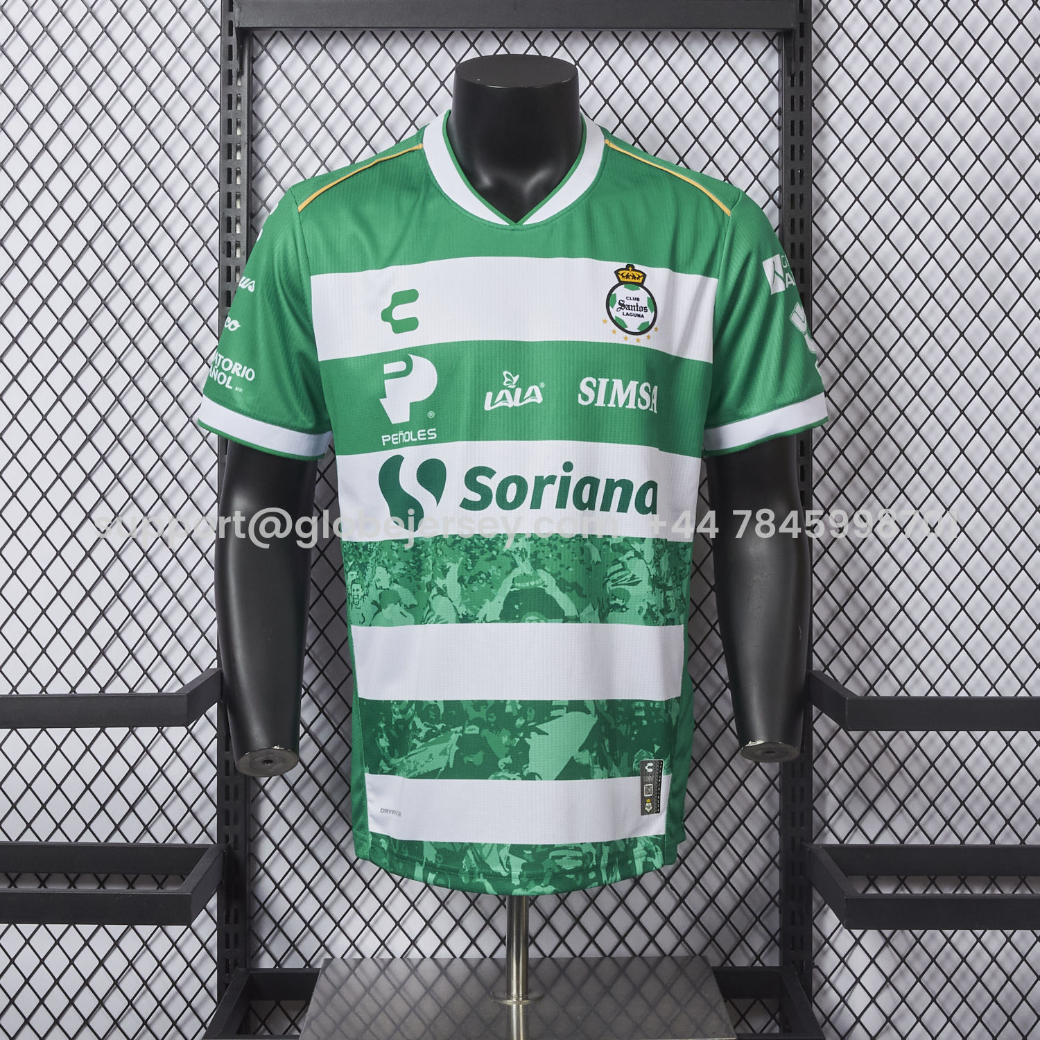 GlobeJersey-Santos Laguna 25-26 Home Jersey - Player Version