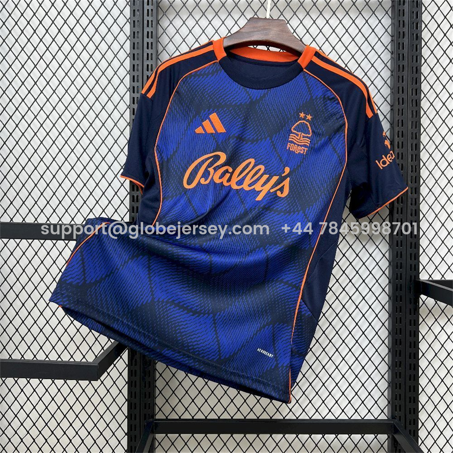 GlobeJersey-Nottingham Forest 25-26 Third Jersey - Fans Version