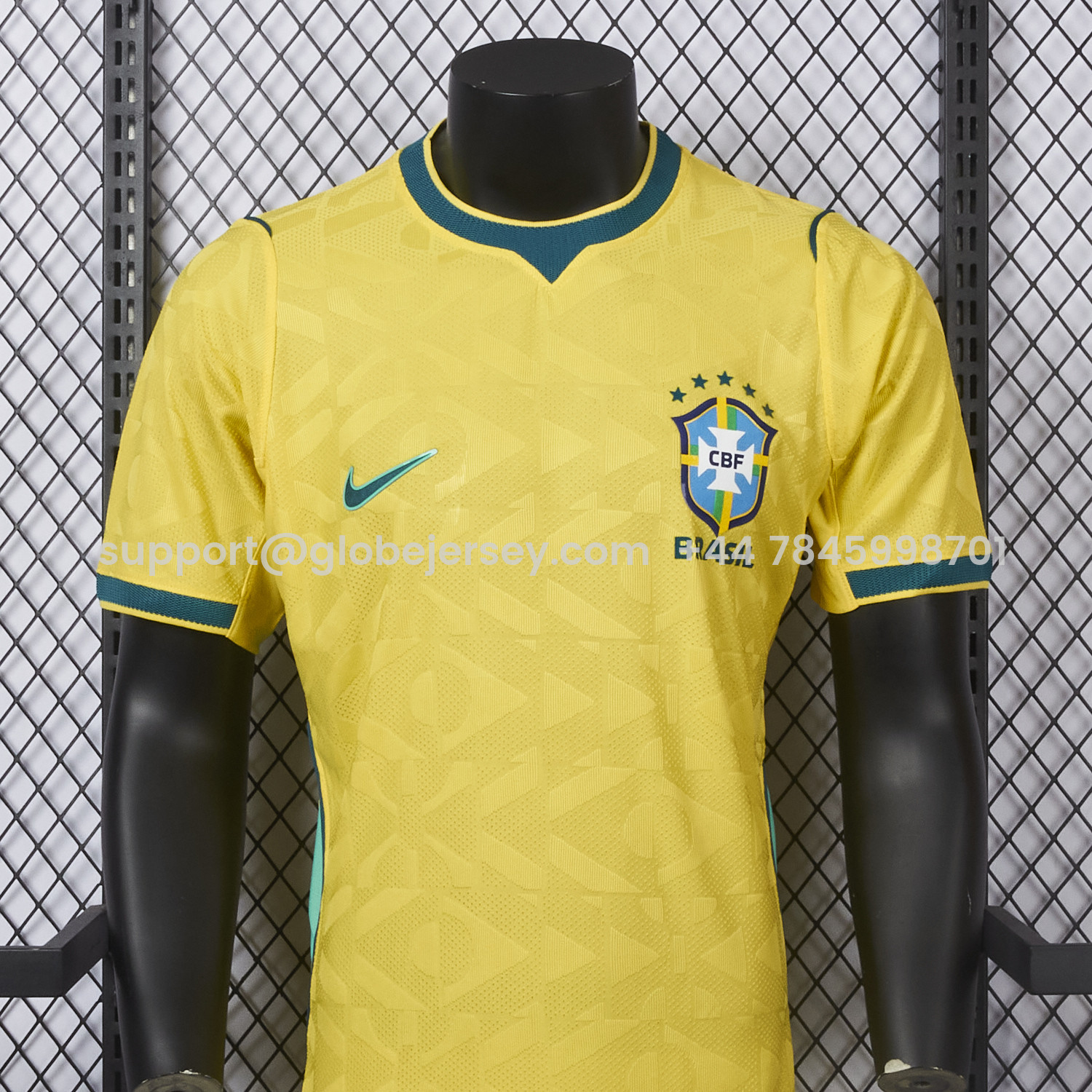 GlobeJersey-Brazil 2026 Home Jersey - Player Version