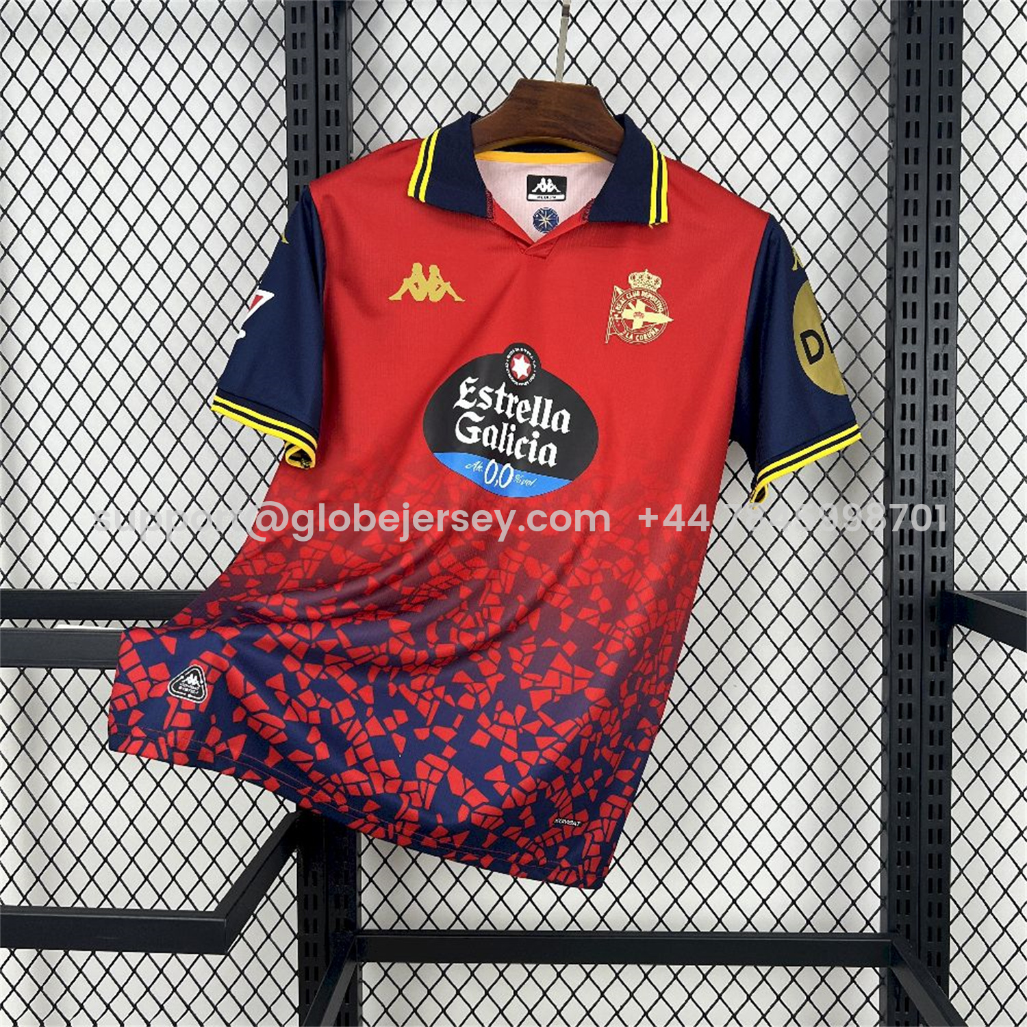 GlobeJersey-Deportivo de La Coruña 25-26 Away Jersey - Fans Version