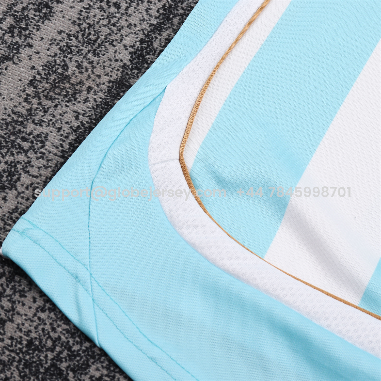 GlobeJersey-Retro Argentina 2006 Home Kids Kit