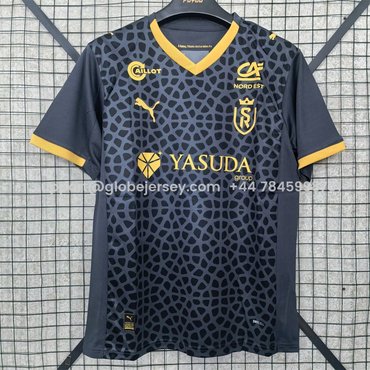 GlobeJersey-Stade de Reims 25-26 Third Jersey - Fans Version