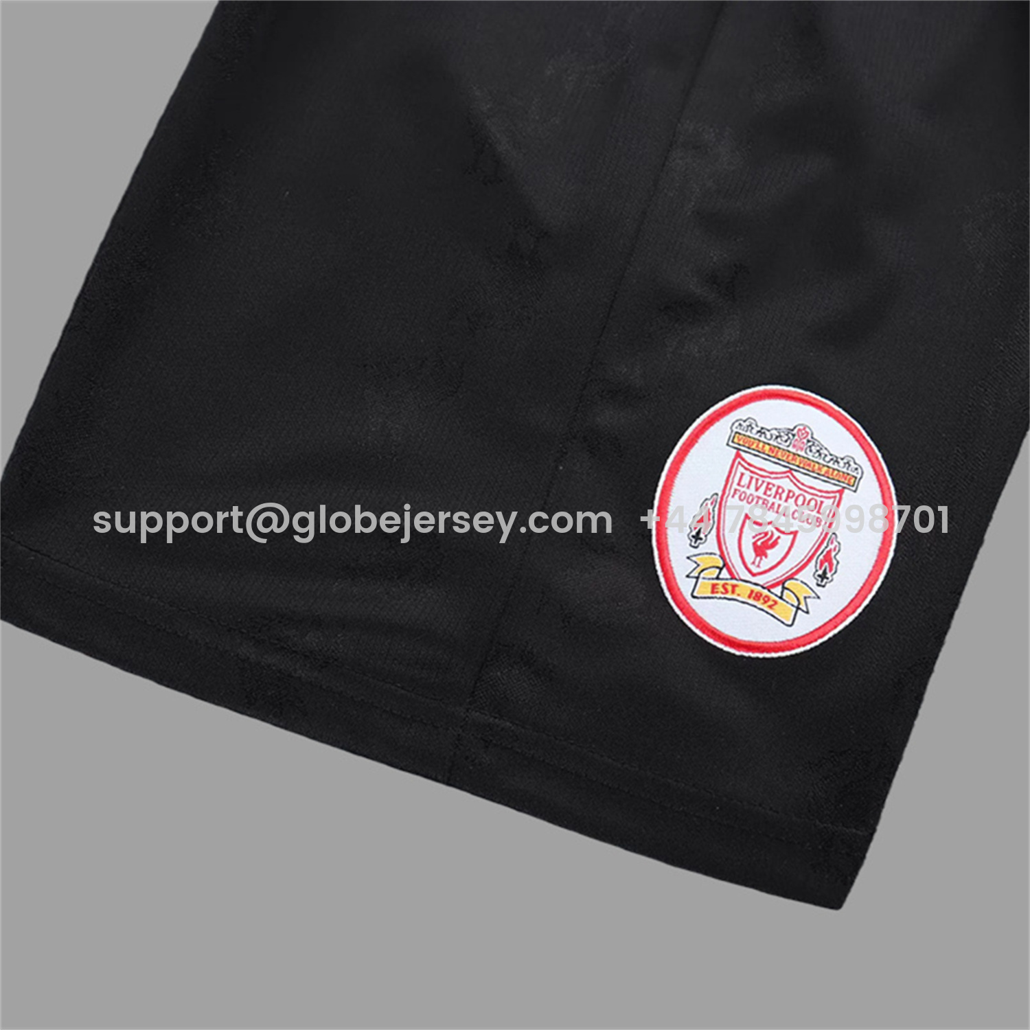 GlobeJersey-Retro Liver.pool 1996-97 Black Special Kids Kit