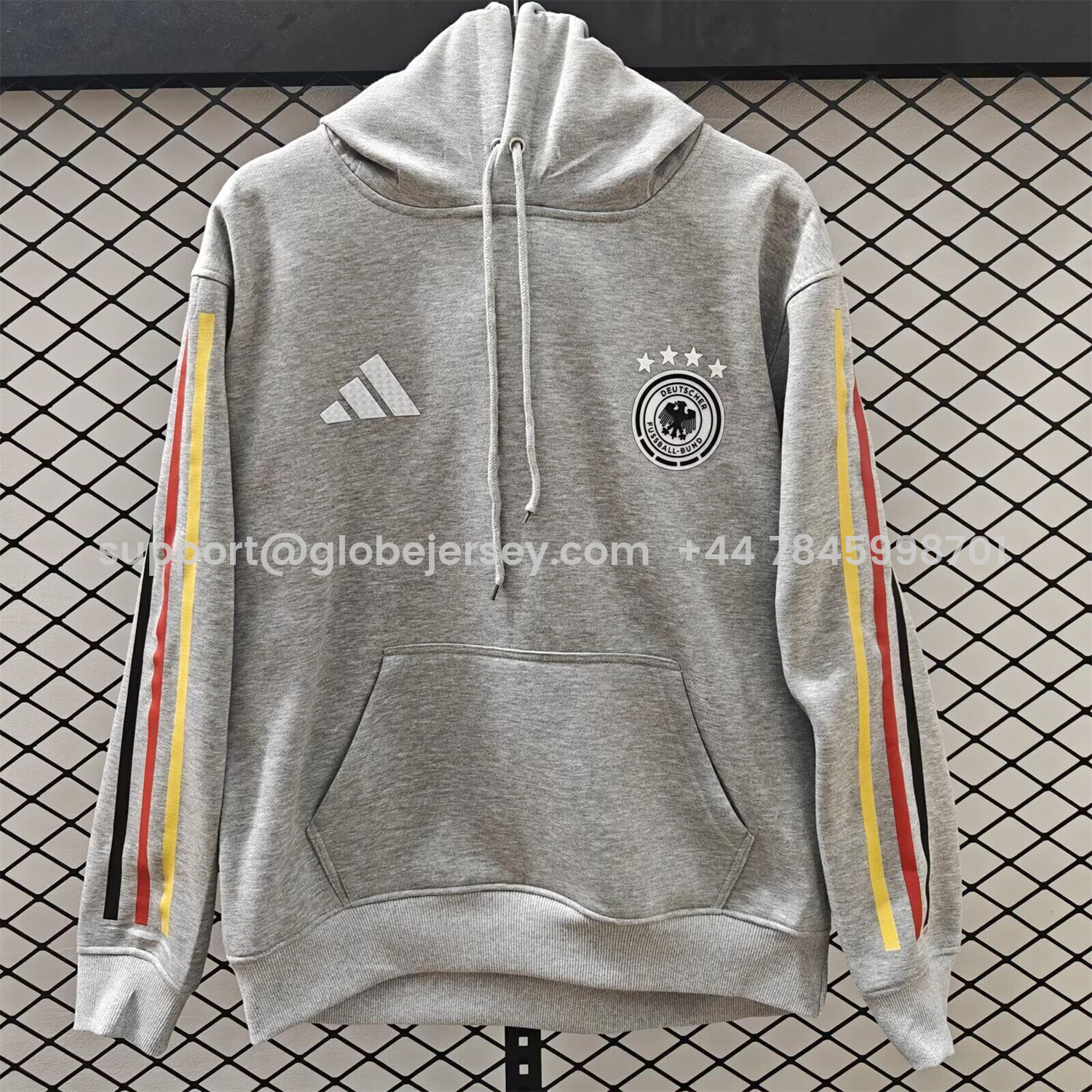 GlobeJersey-Germany 2026 Home Unisex Pullover Hoodie