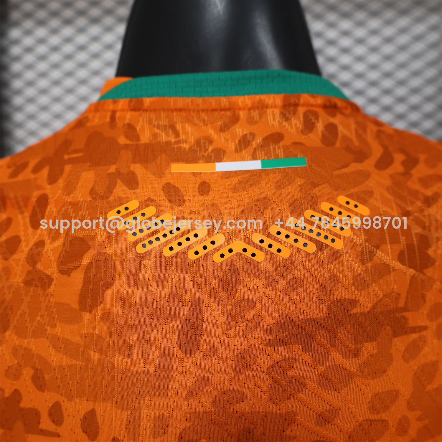 GlobeJersey-Ivory Coast 2026 Home Orange Jersey - Player Version