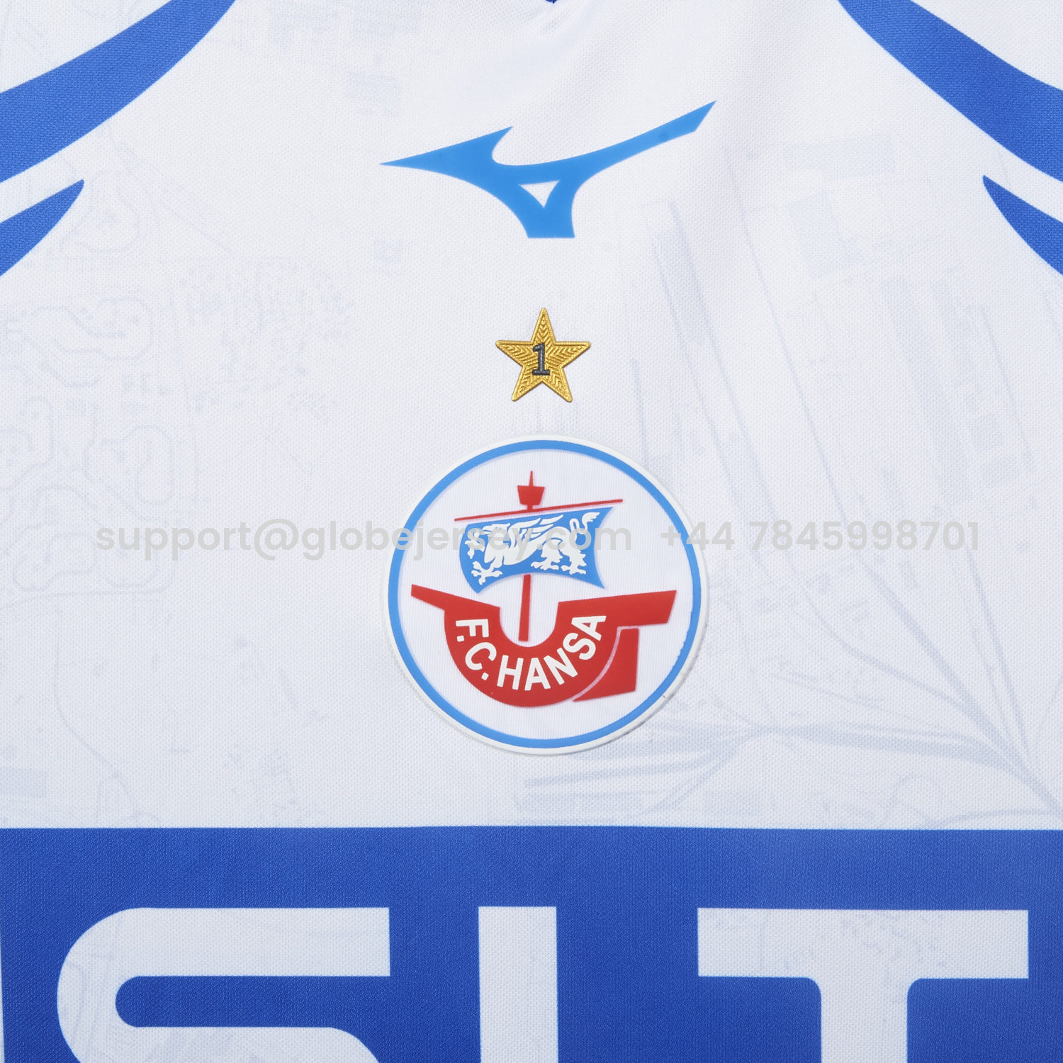GlobeJersey-Hansa Rostock 25-26 Away Jersey - Fans Version