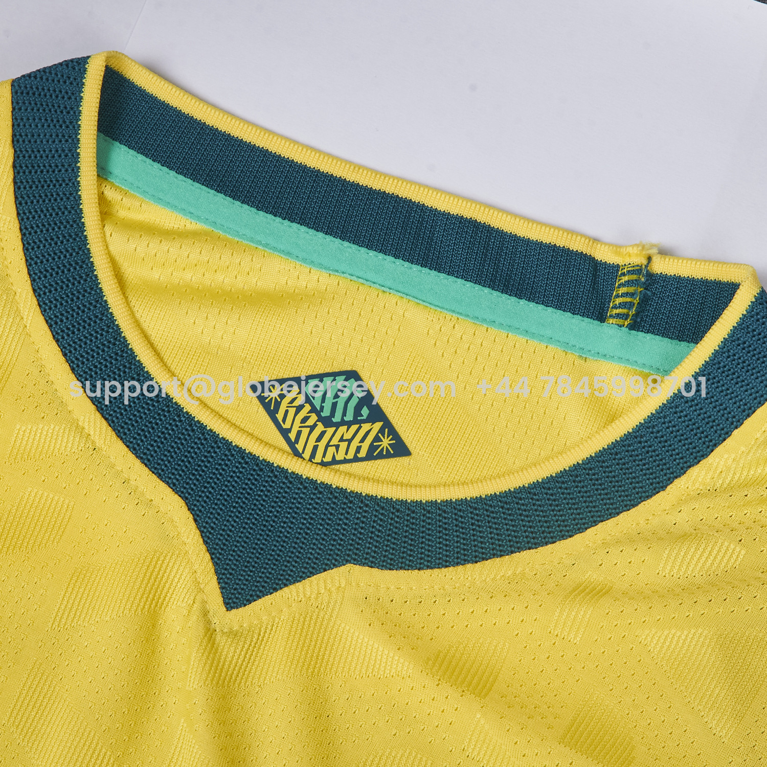 GlobeJersey-Brazil 2026 Home Jersey - Player Version