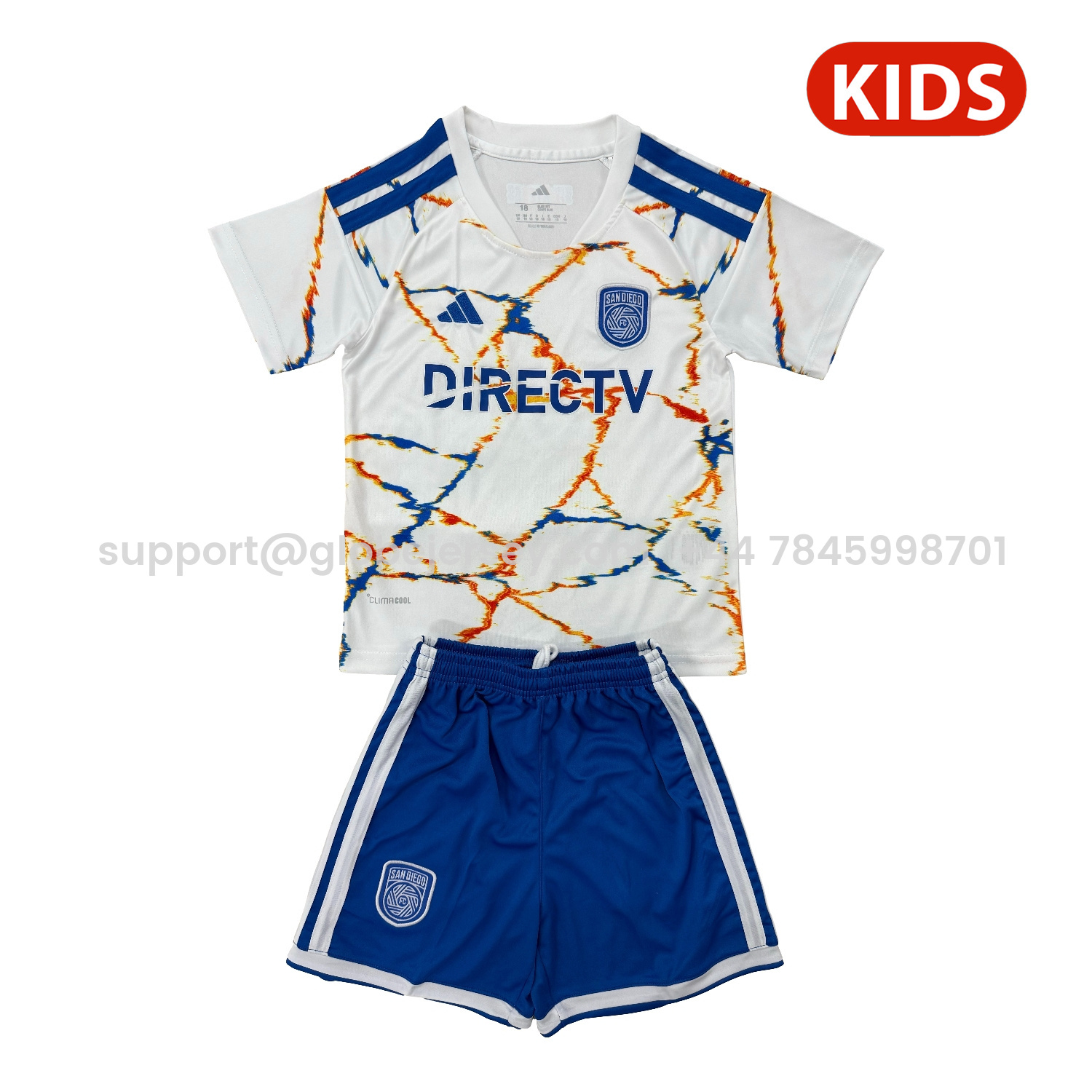GlobeJersey-San Diego 2026 Away Kids Kit