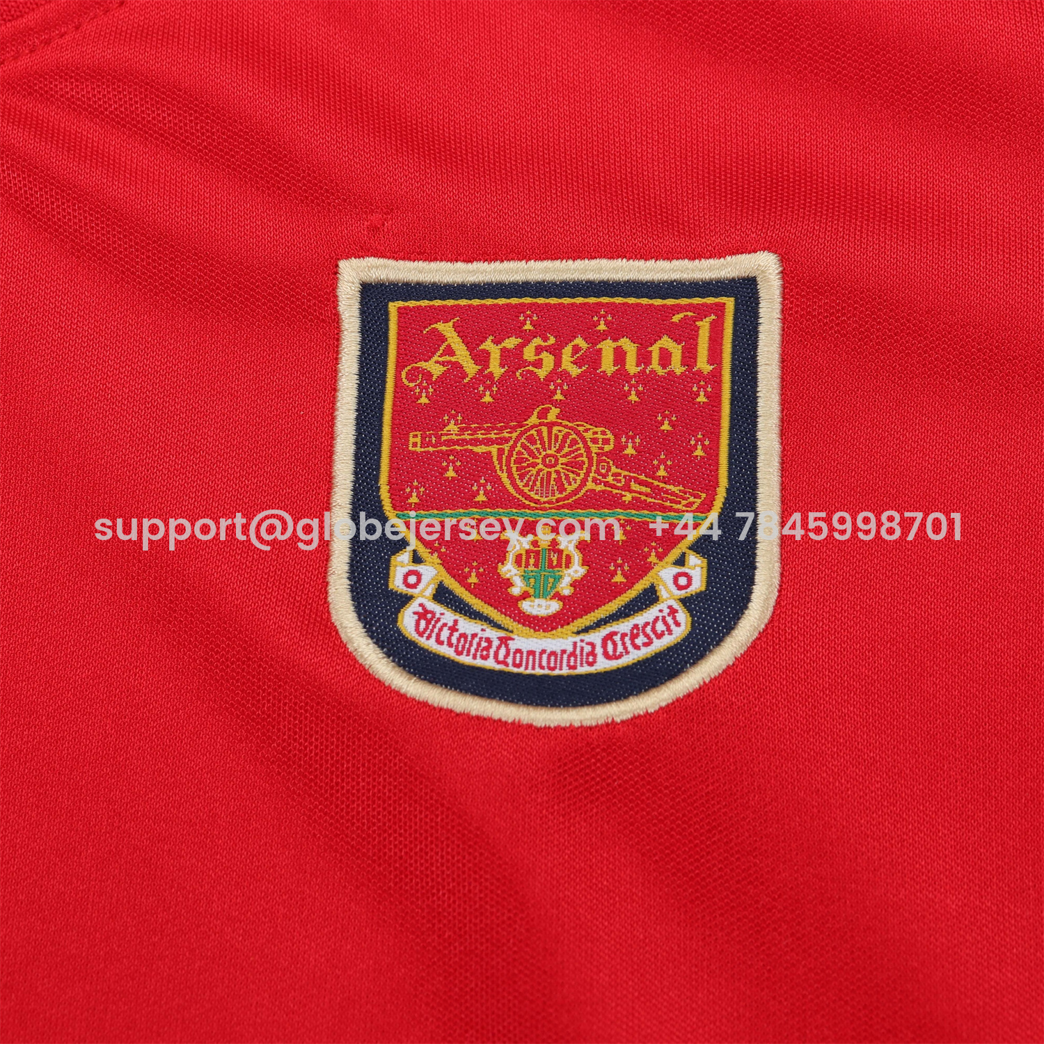 GlobeJersey-Retro Arsenal 2001-02 Home Kids Kit