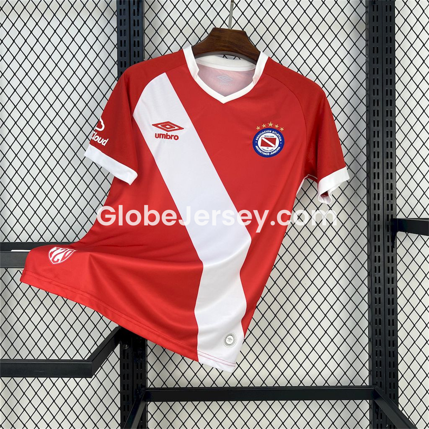 GlobeJersey-Argentinos Juniors 25-26 Home Jersey - Fans Version