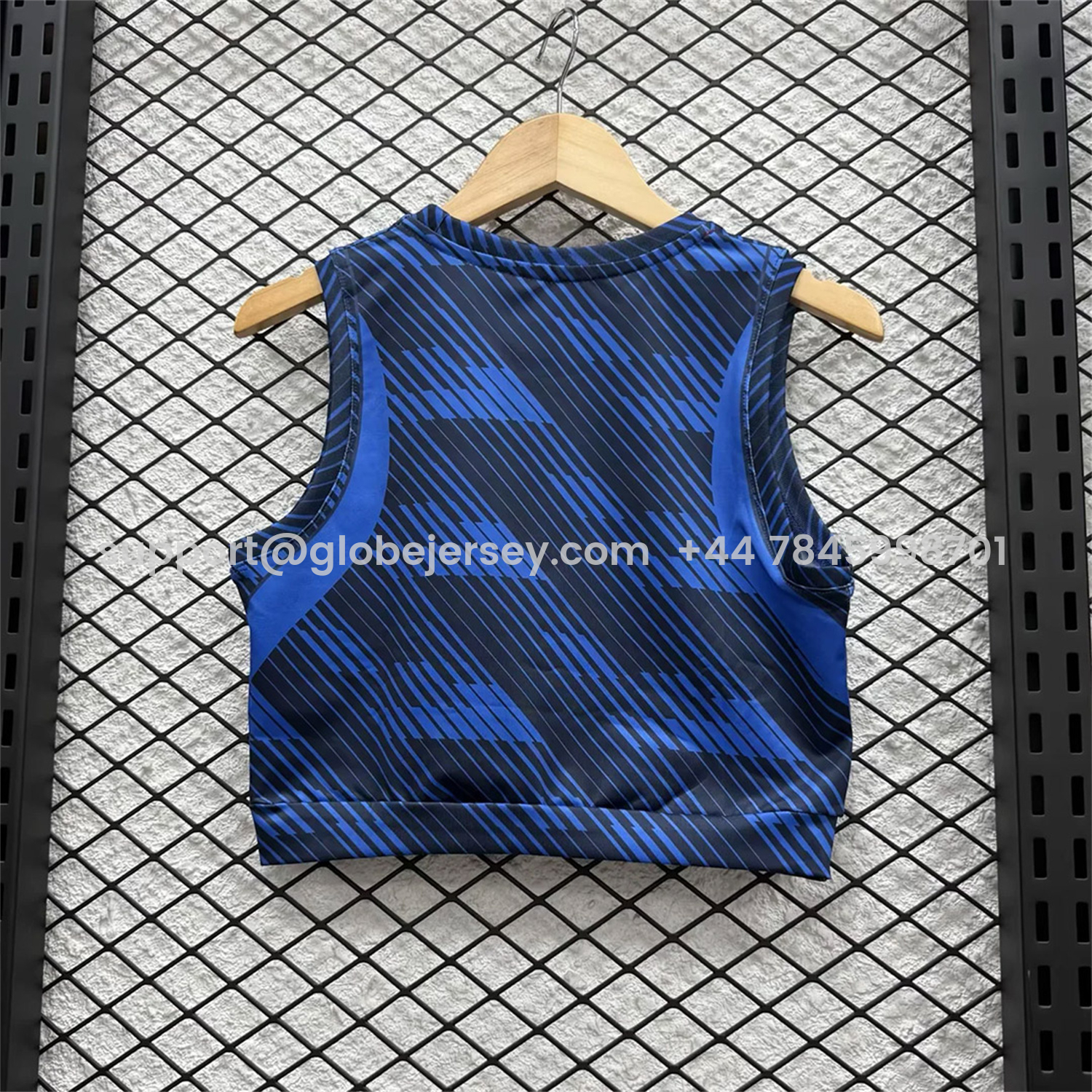 GlobeJersey-Women's France 2026 Home Yoga Vest