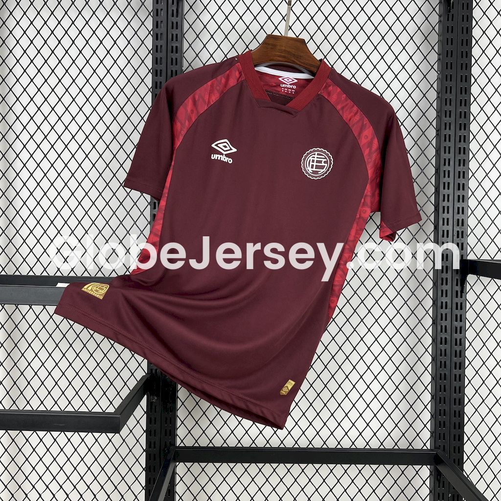 GlobeJersey-CA Lanús 25-26 Home Unsponsored Jersey - Fans Version