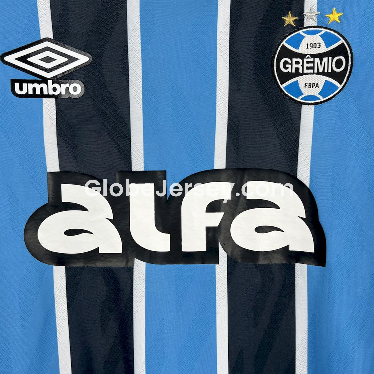 GlobeJersey-Gremio 25-26 Home Long Sleeves Jersey with Sponsor - Fans Version