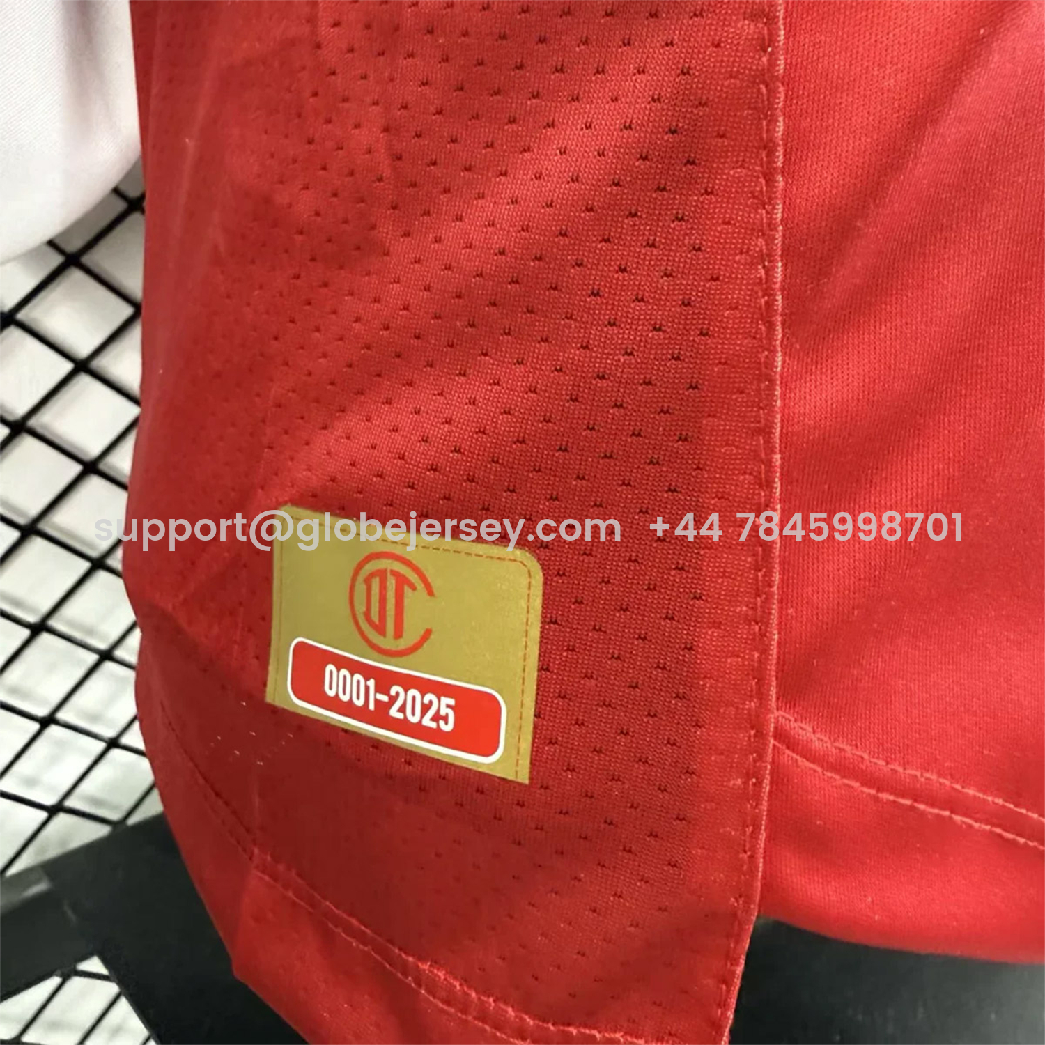 GlobeJersey-Toluca 25-26 Red Special Long Sleeves Jersey - Player Version