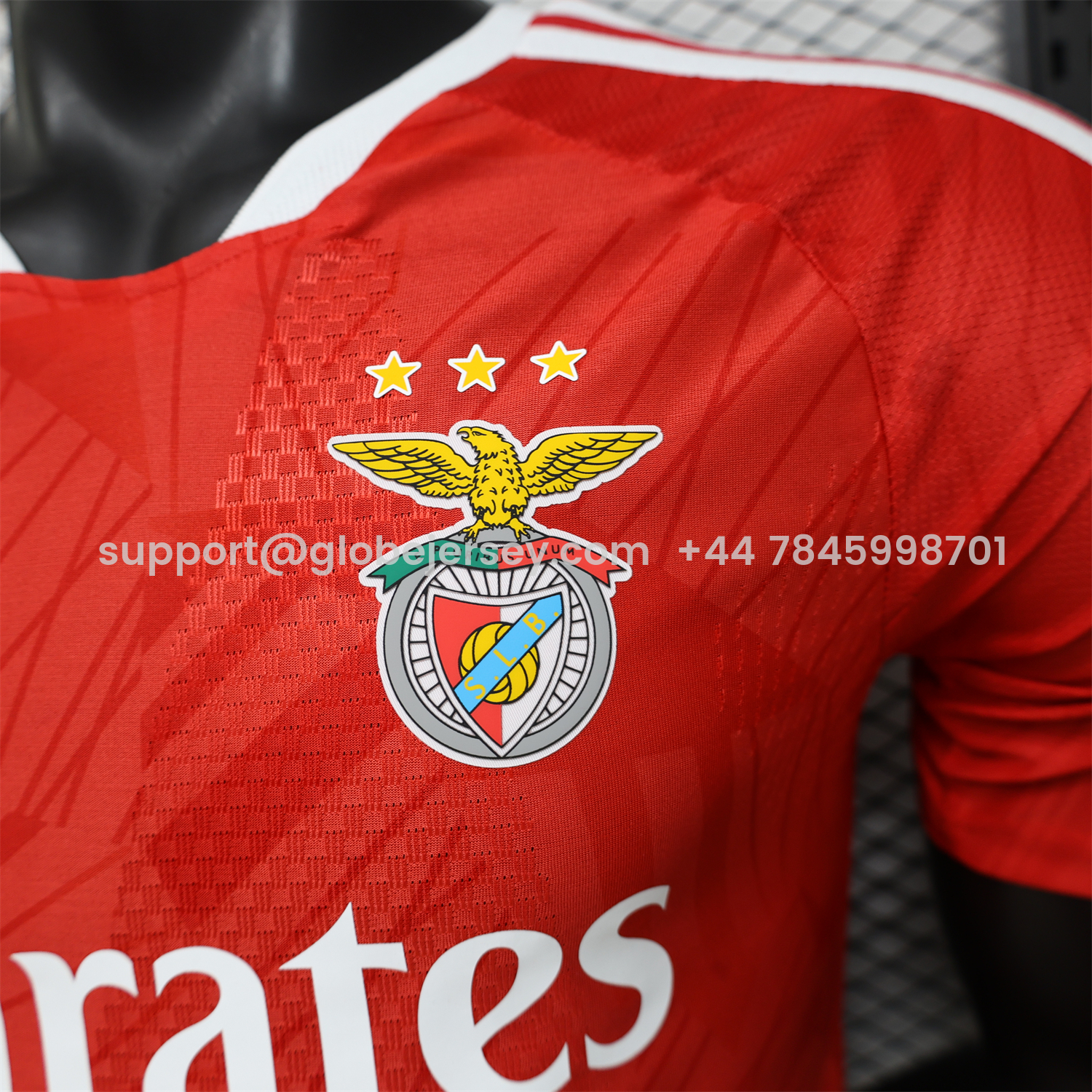GlobeJersey-Benfica 26-27 Home Jersey - Player Version