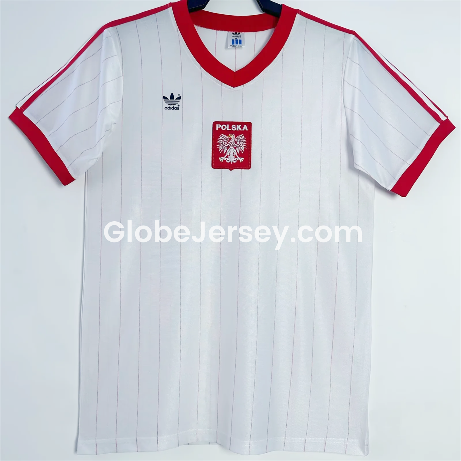 GlobeJersey-Retro Poland 1982 Home Jersey