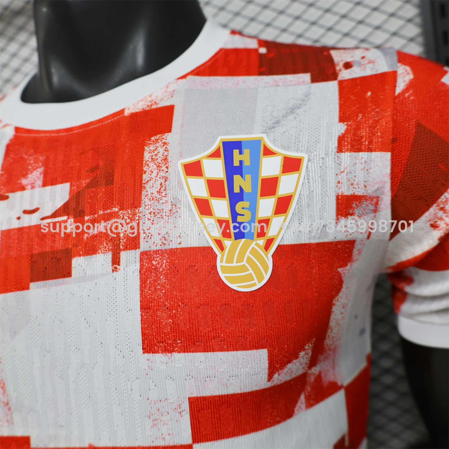 GlobeJersey-Croatia 2026 Red And White Special Jersey - Player Version