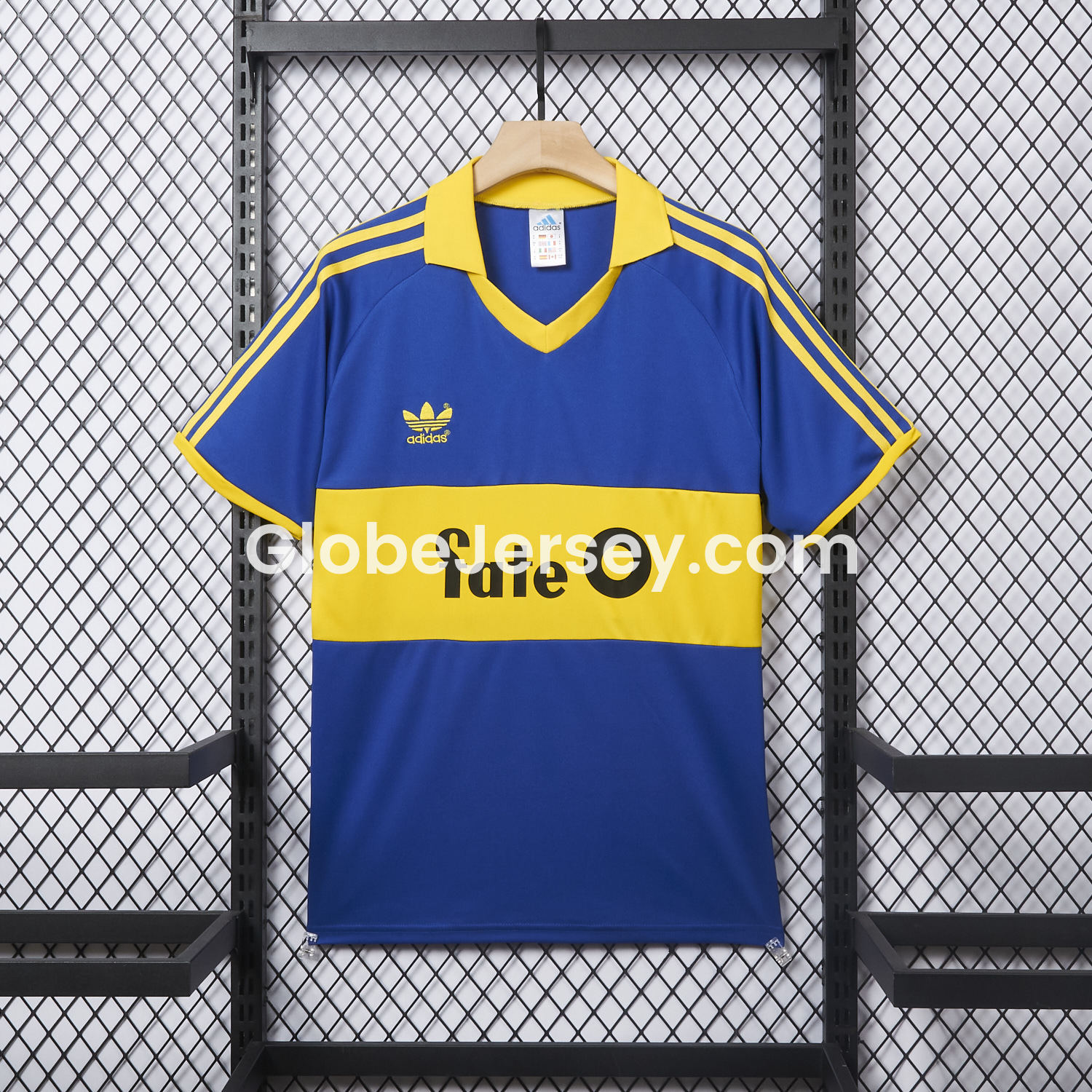 GlobeJersey-Retro Boca Juniors 1986-88 Home Jersey