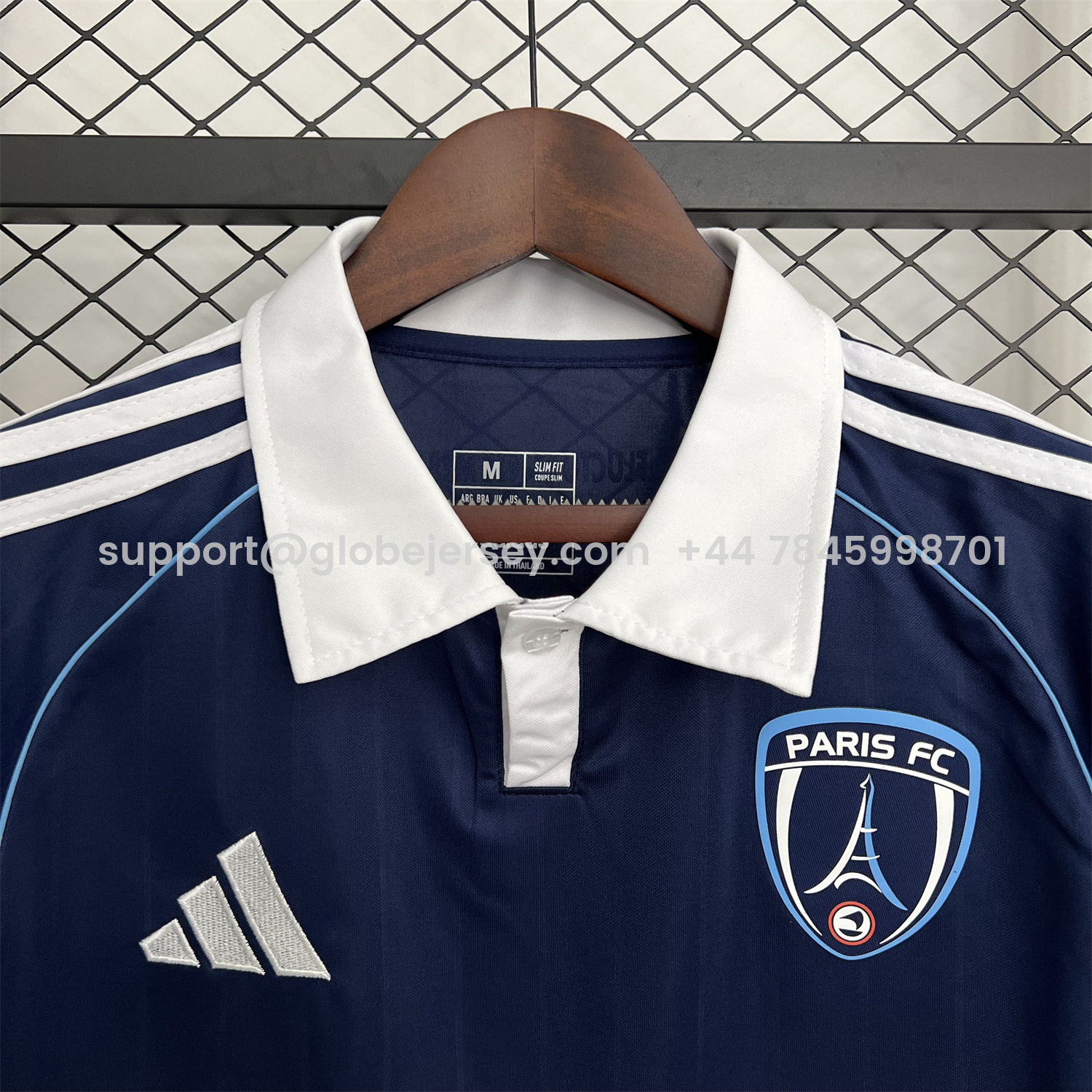 GlobeJersey-Paris FC 25-26 Home Jersey - Fans Version