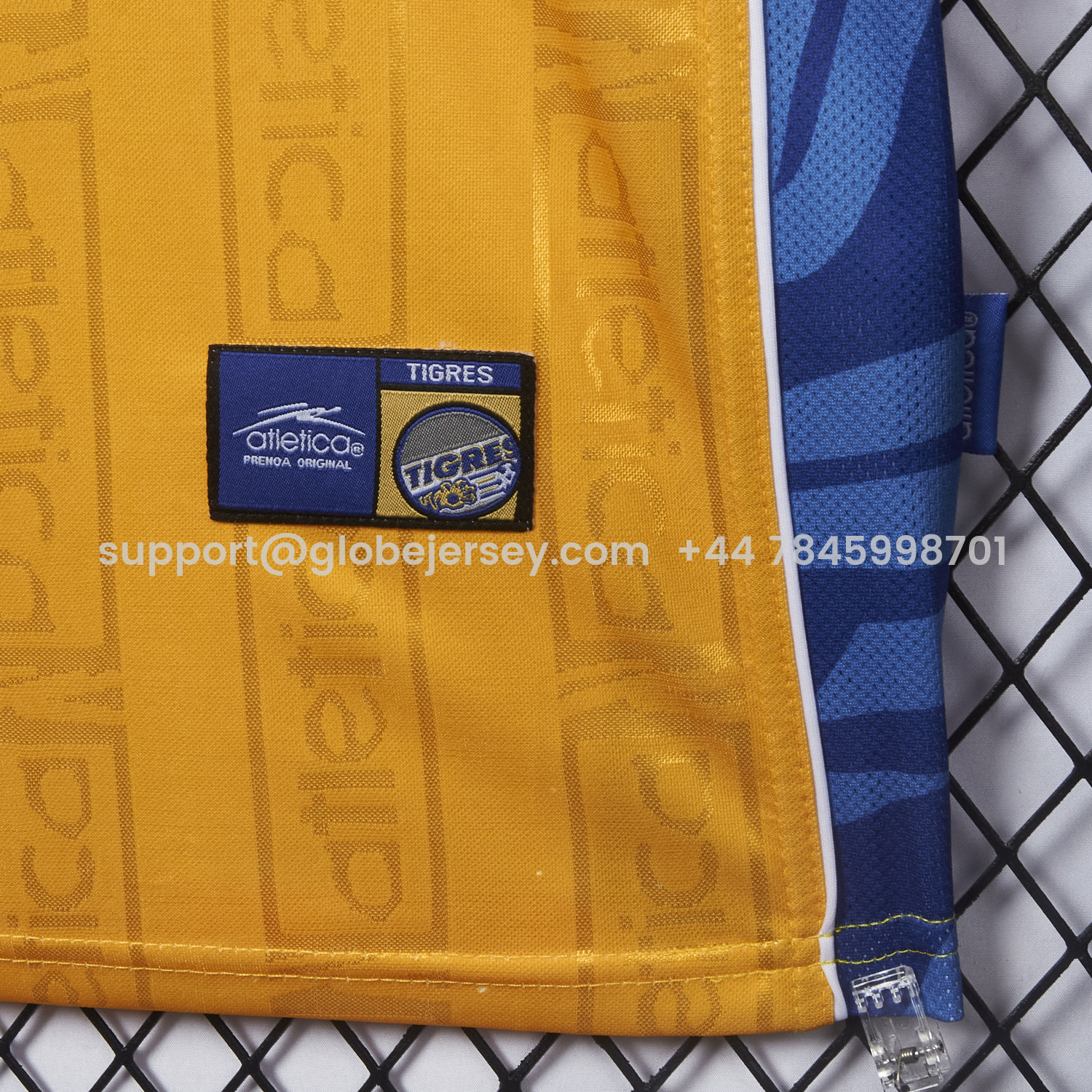 GlobeJersey-Retro Tigres UANL 1999-00 Home Jersey