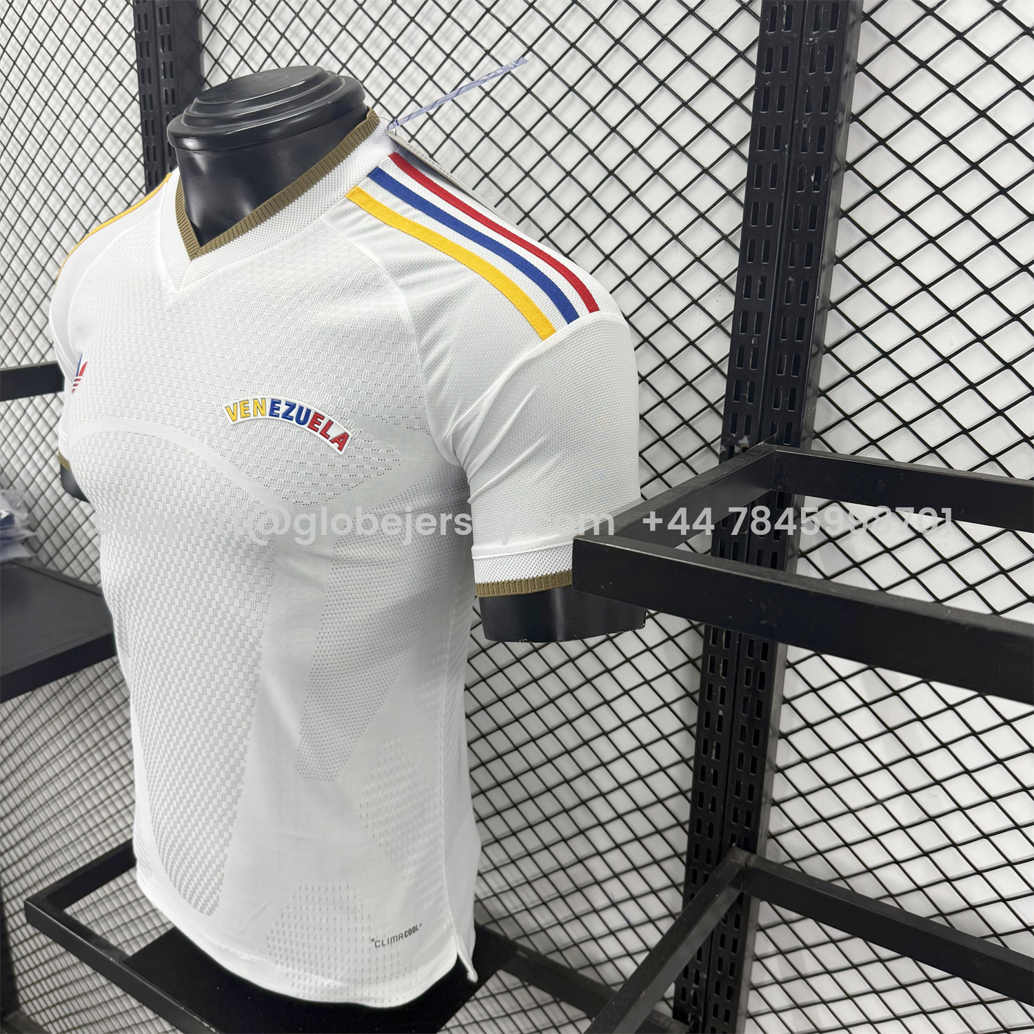 GlobeJersey-Venezuela 2026 Away Jersey - Player Version