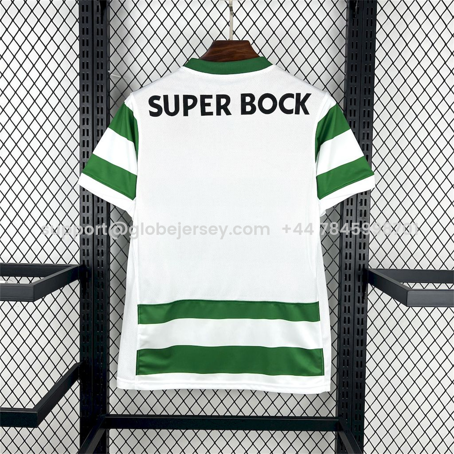 GlobeJersey-Sporting CP 25-26 Home Jersey - Fans Version