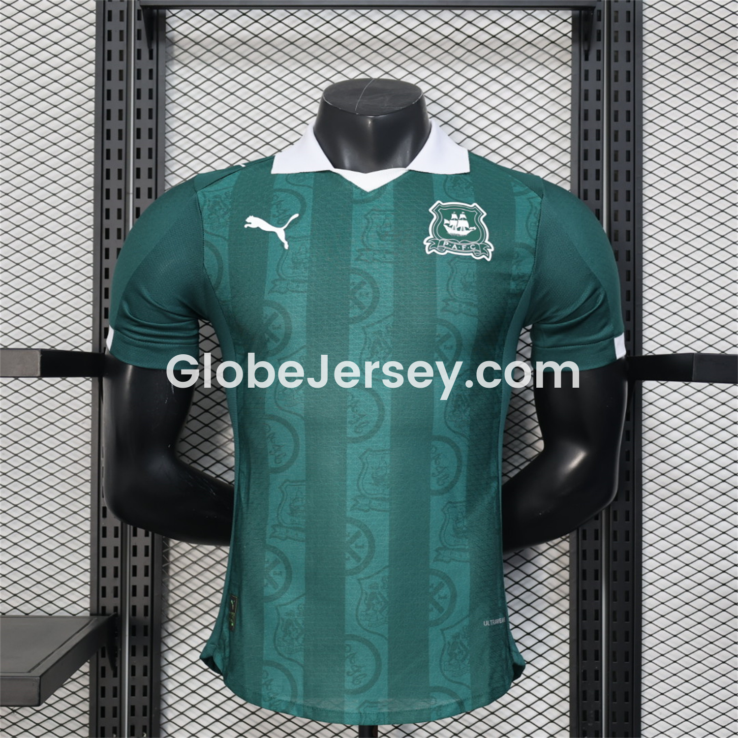 GlobeJersey-Plymouth Argyle 25-26 Home Unsponsored Jersey - Player Version