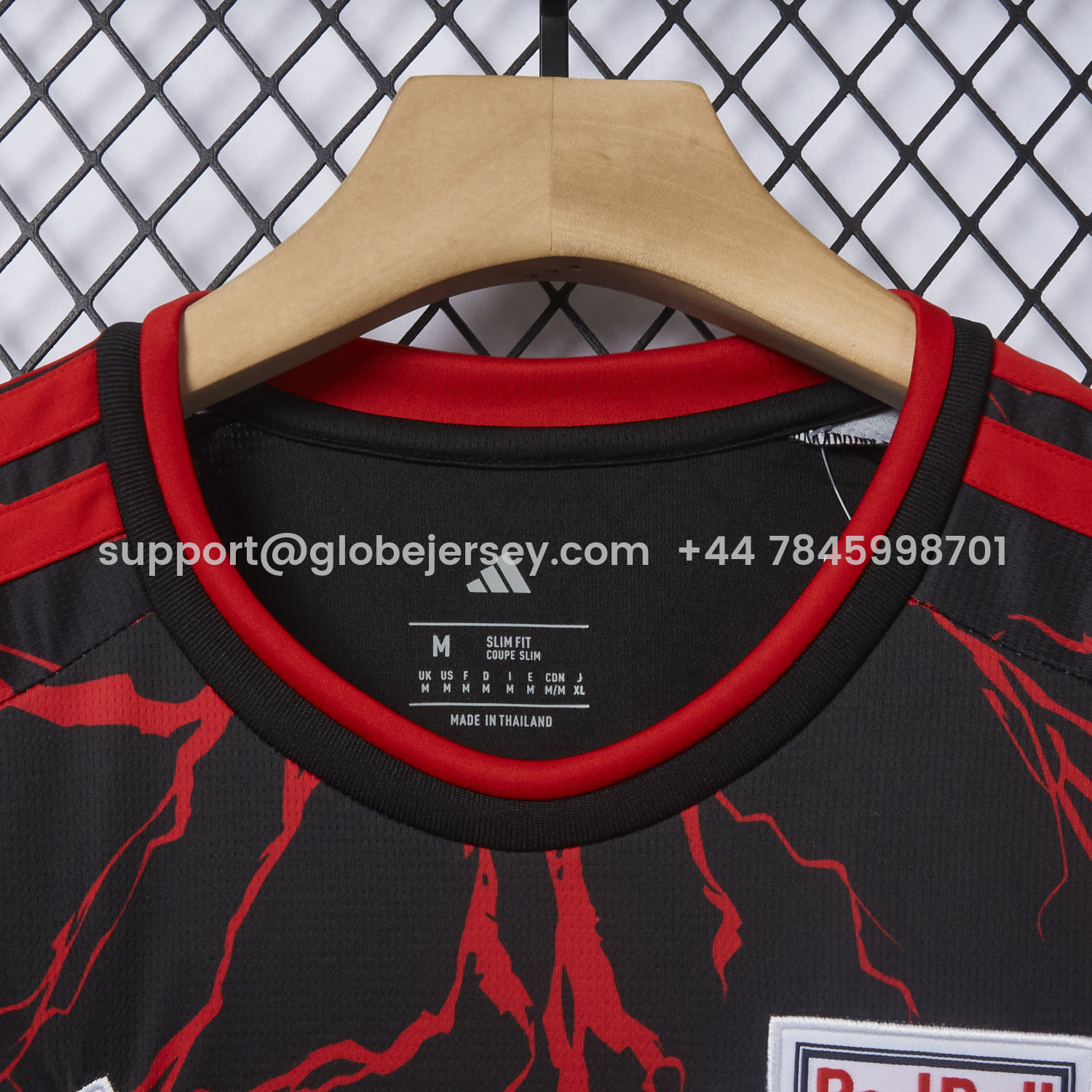 GlobeJersey-New York Red Bulls 26-27 Home Jersey - Fans Version