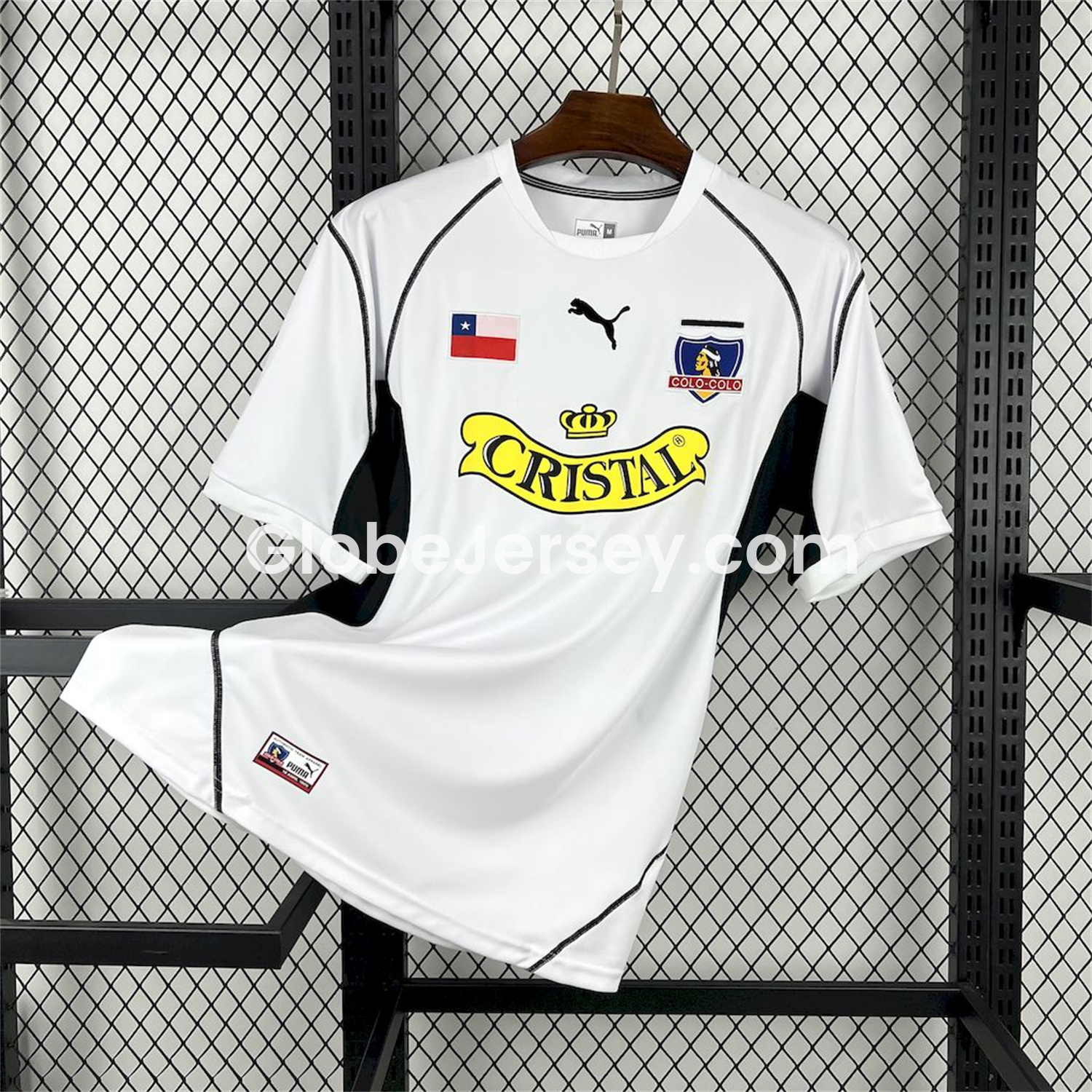 GlobeJersey-Retro Colo Colo 2003 Home Jersey