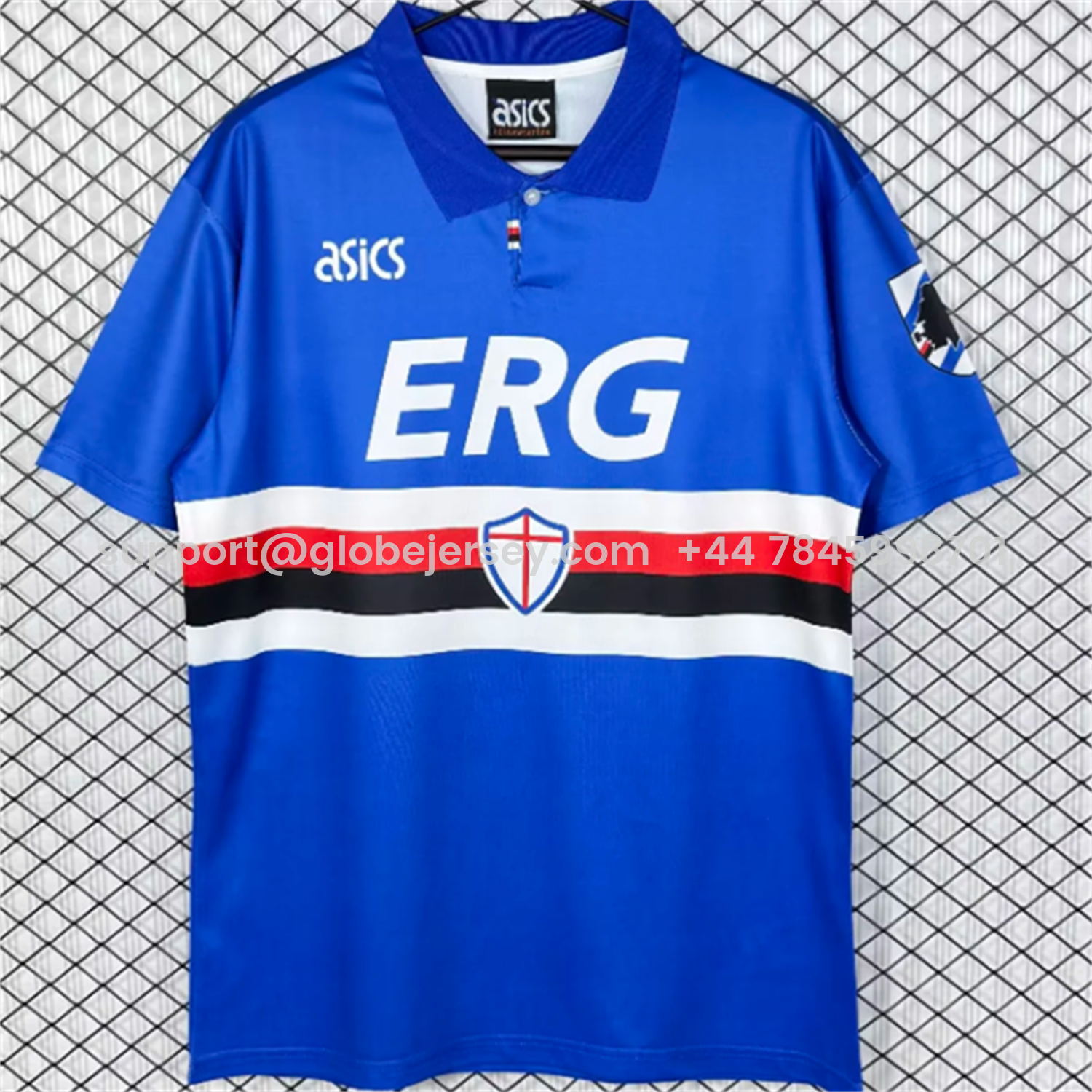 GlobeJersey-Retro Sampdoria 1993-94 Home Jersey