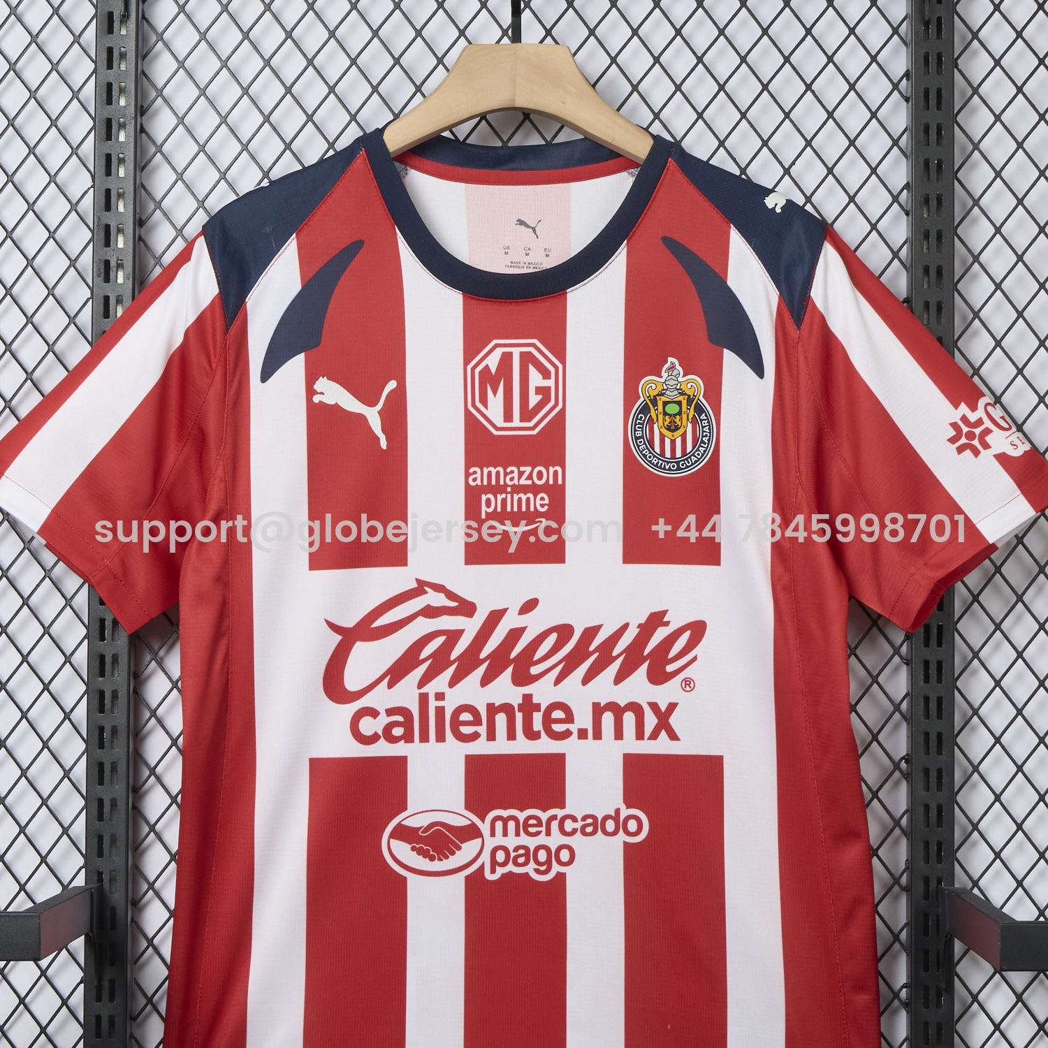 GlobeJersey-Chivas de Guadalajara 25-26 Home Jersey - Fans Version