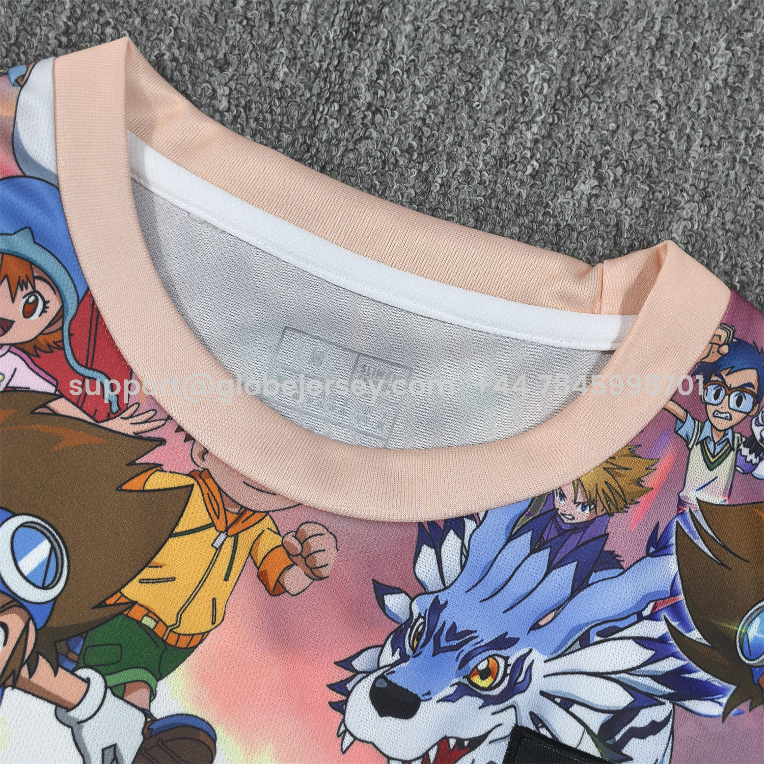 GlobeJersey-Japan 25-26 Digimon Family Portrait Jersey - Fans Version