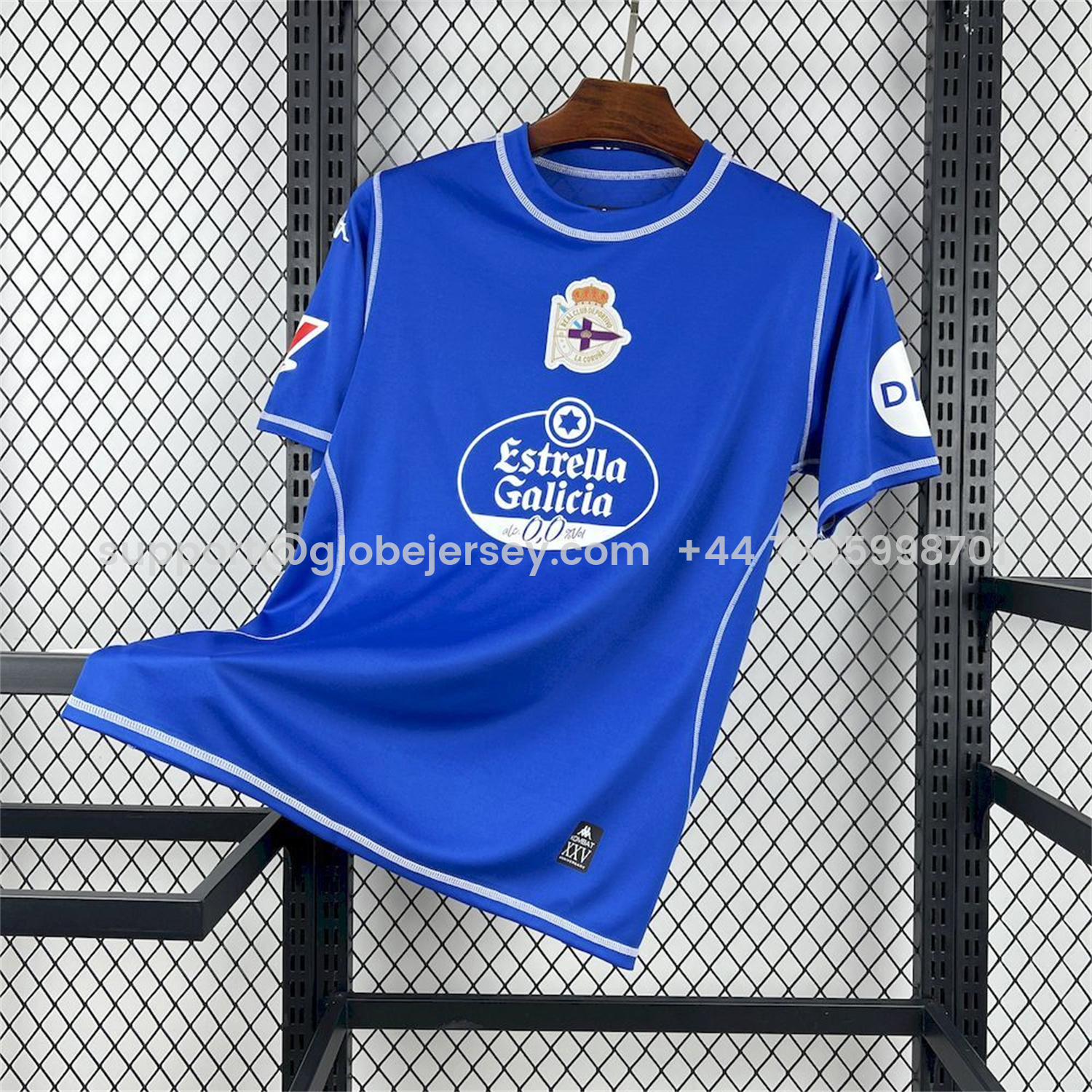 GlobeJersey-Deportivo de La Coruña 25-26 Blue Special Jersey - Fans Version