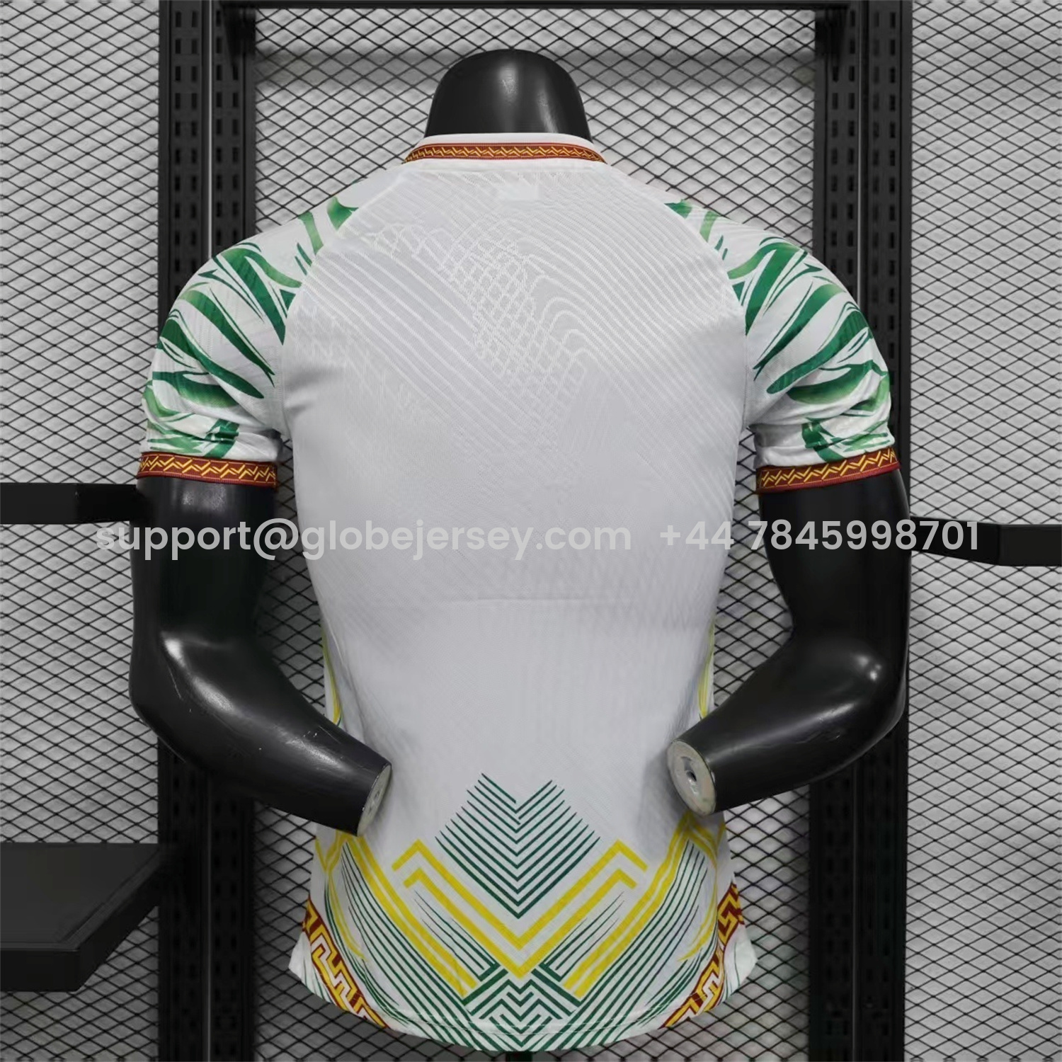 GlobeJersey-Mali 2026 Eagle White Jersey - Player Version
