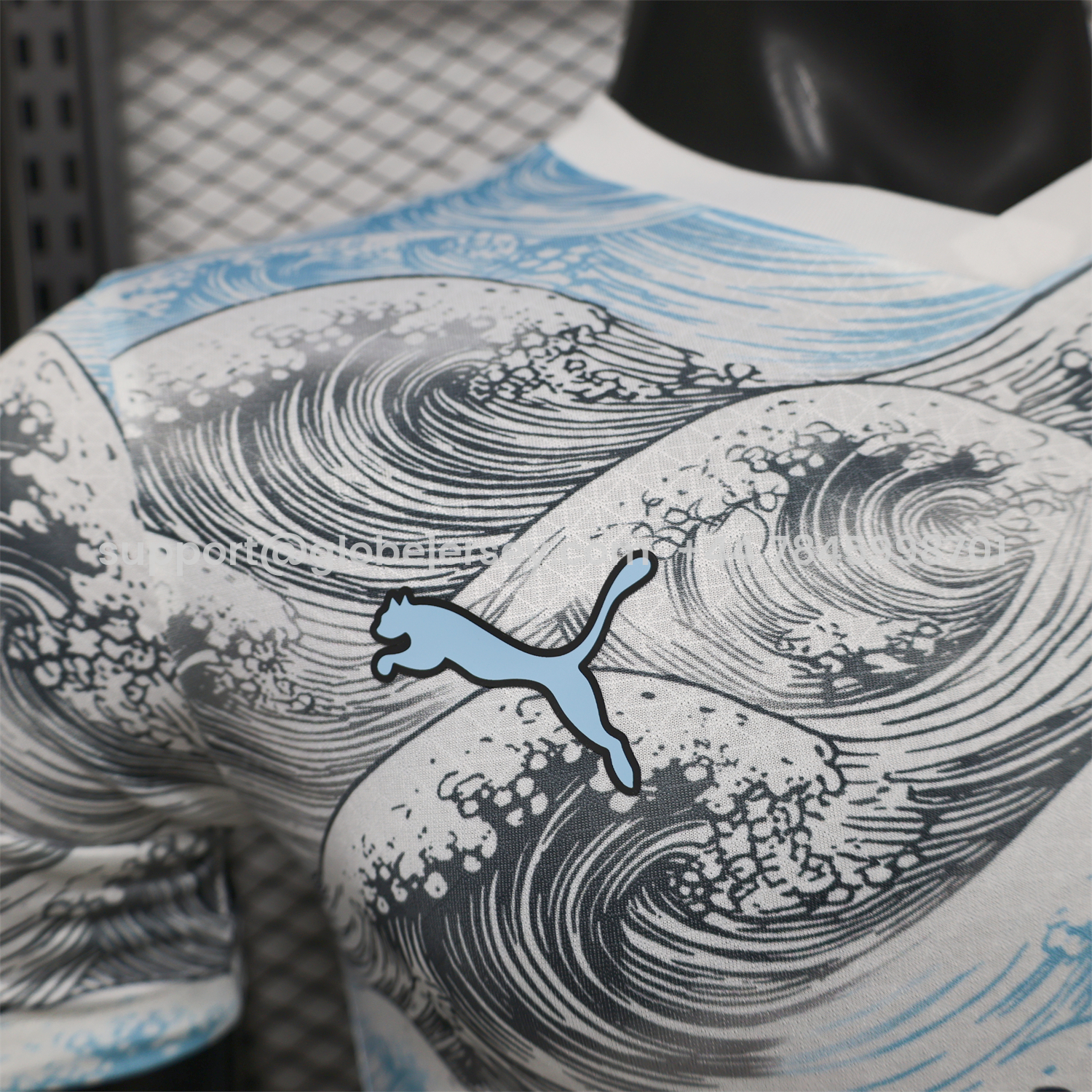 GlobeJersey-Al Hilal Riyadh Crescent 25-26 Blue Grey Special Jersey - Player Version