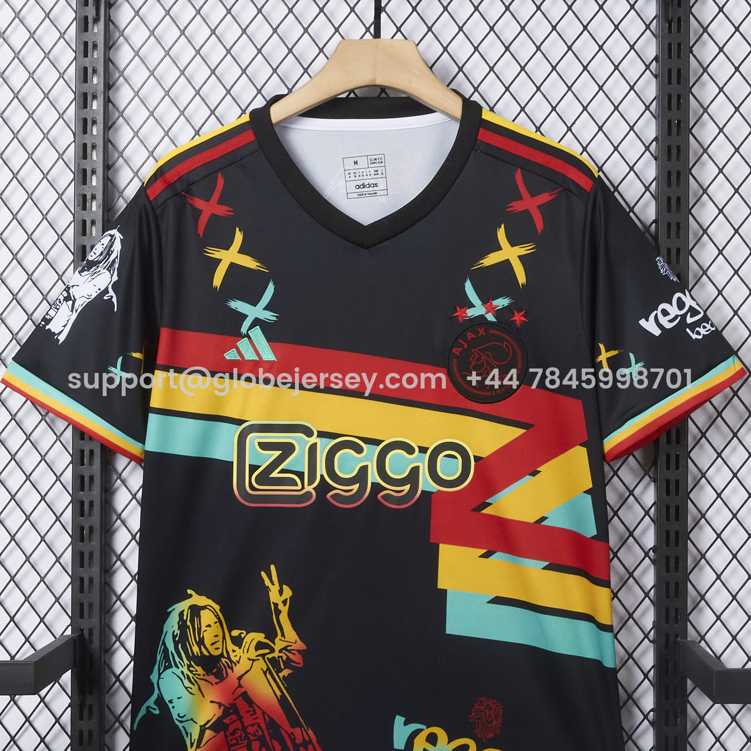GlobeJersey-Ajax 25-26 Graffiti Special Jersey - Fans Version