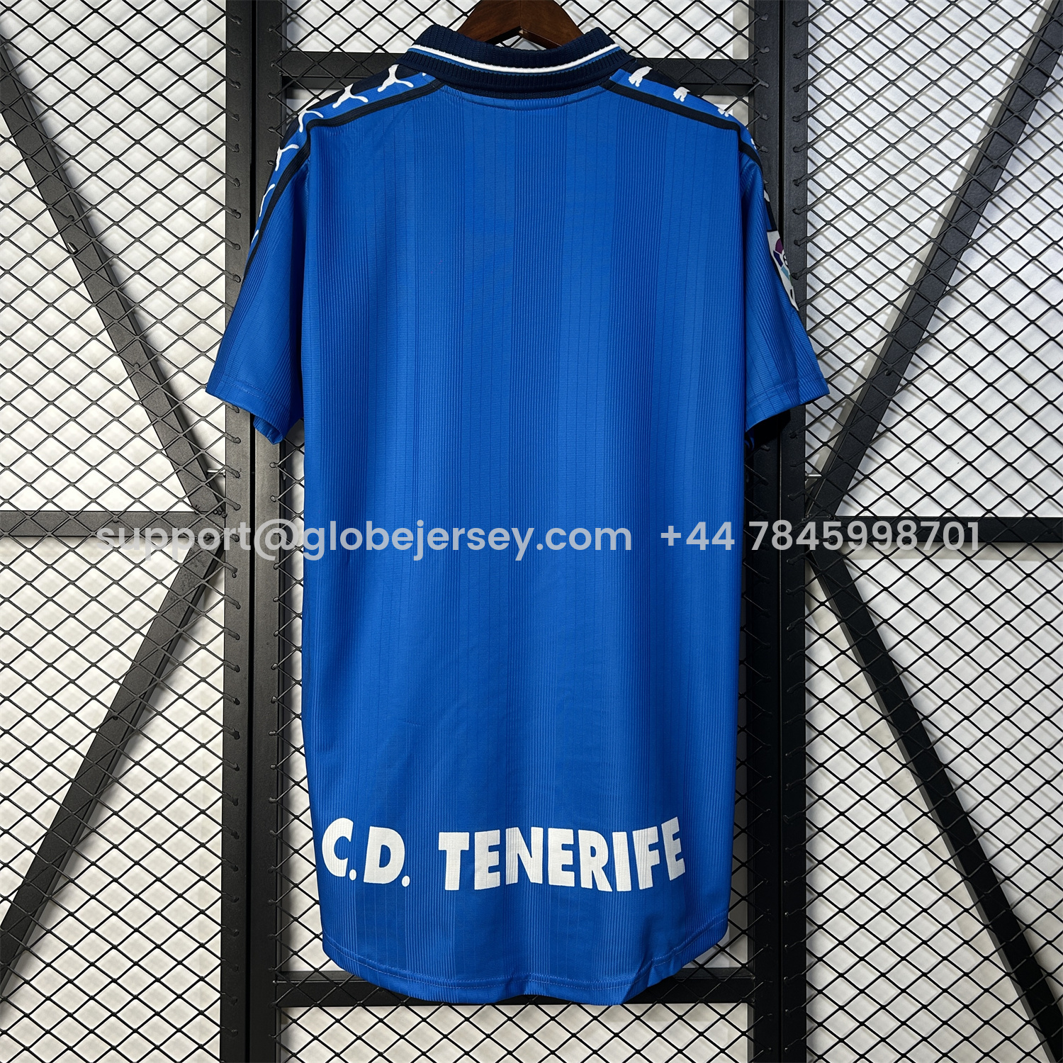 GlobeJersey-Retro Tenerife 1998-99 75th Away Jersey