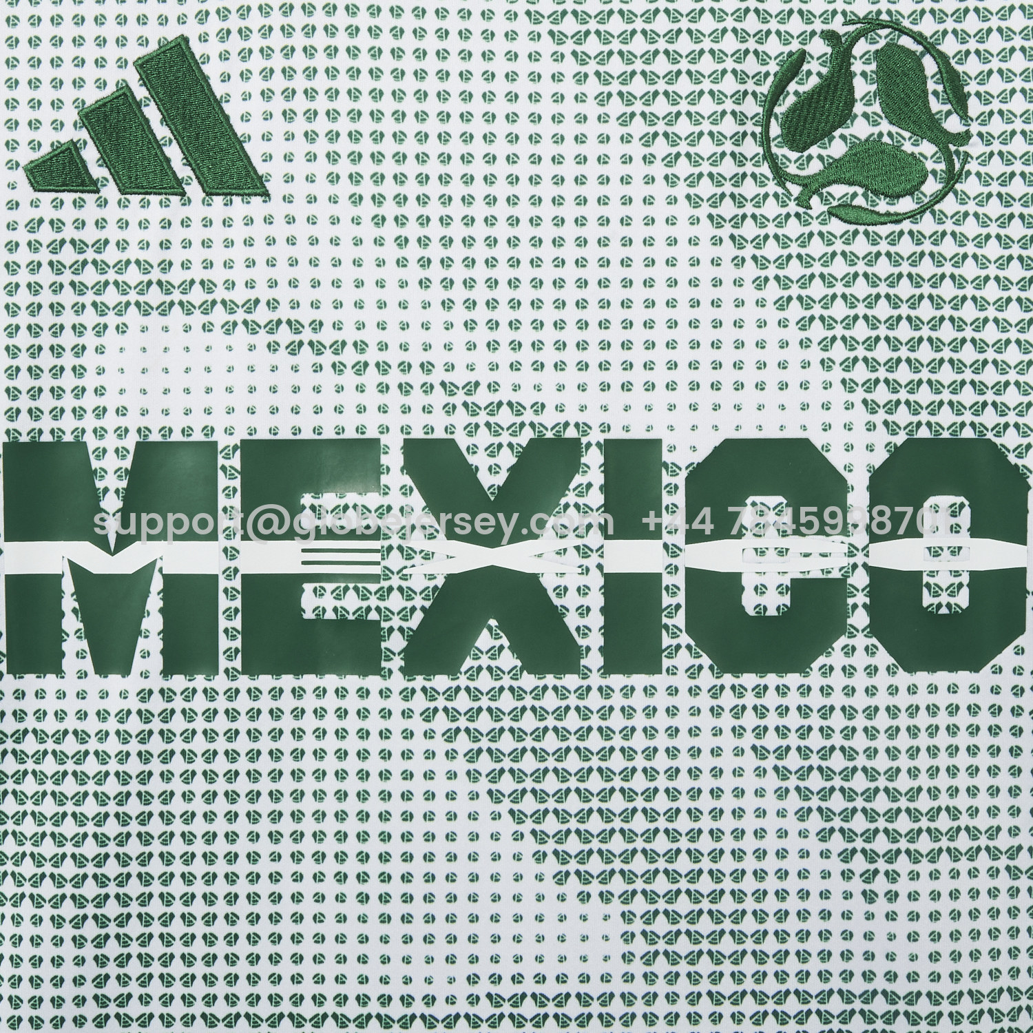 GlobeJersey-Mexico 25-26 World Cup Promotion Green Jersey - Fans Version